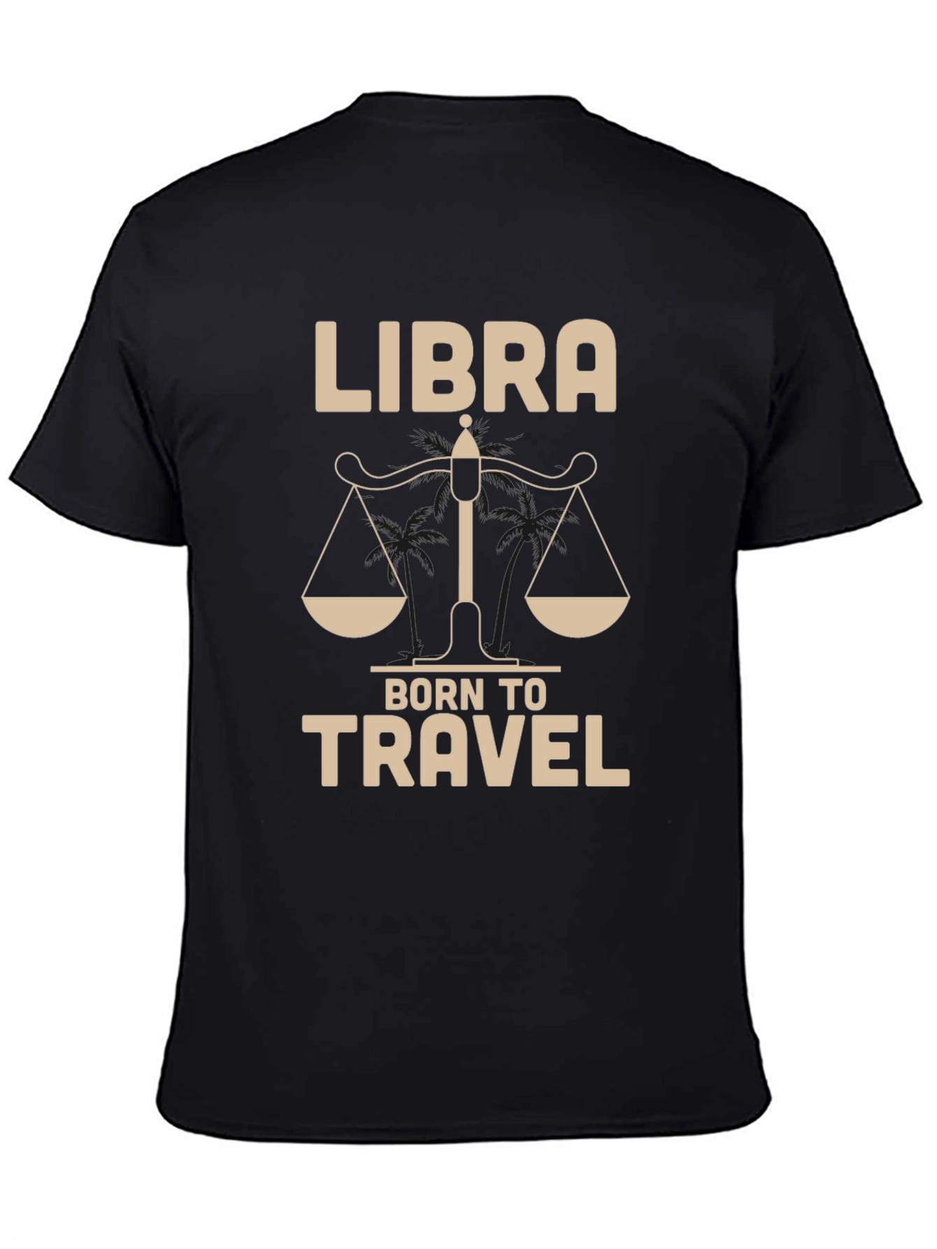 Libra Born to Travel Graphic T-Shirt