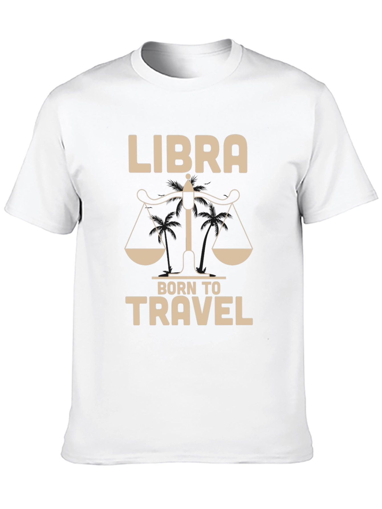 Libra Born to Travel Graphic T-Shirt