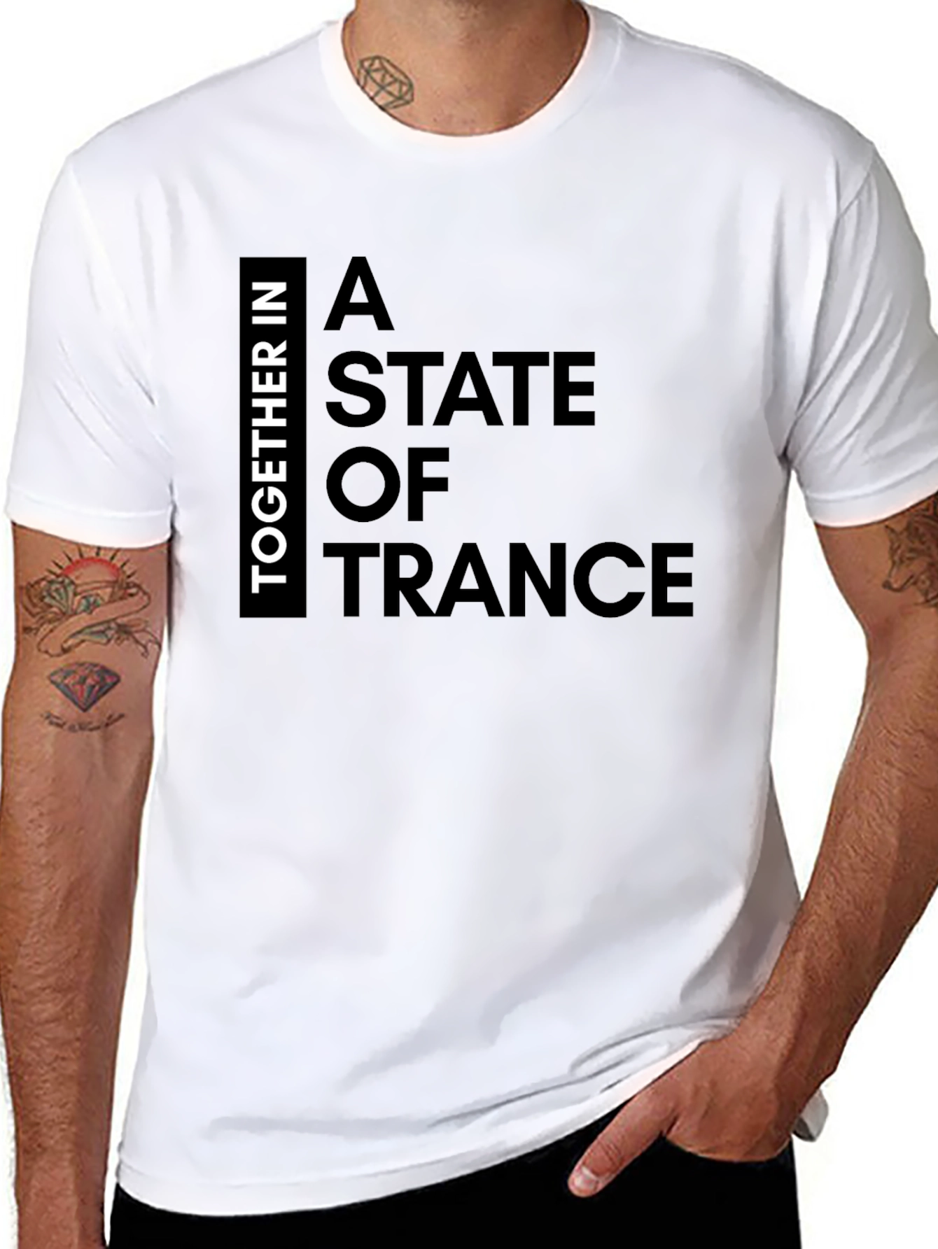A State of Trance Black T-Shirt