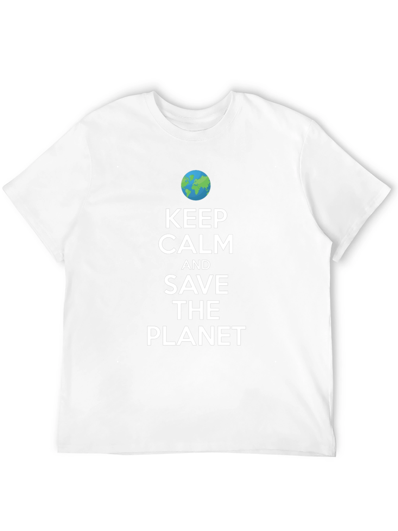 Keep Calm Save The Planet Graphic Tee