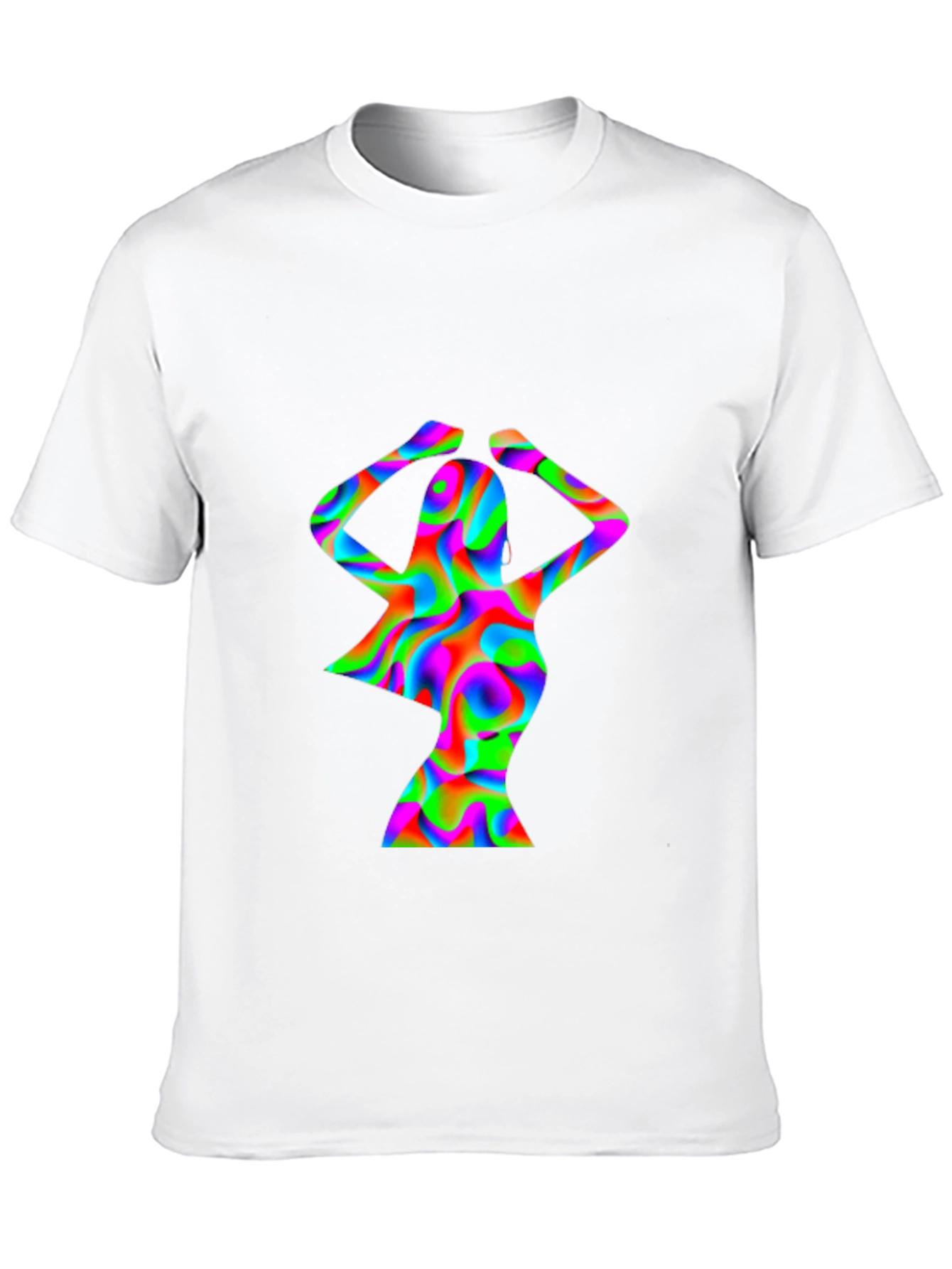 Psychedelic Woman Graphic T-Shirt