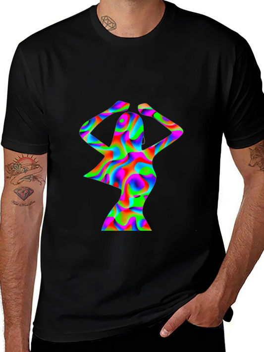 Psychedelic Woman Graphic T-Shirt