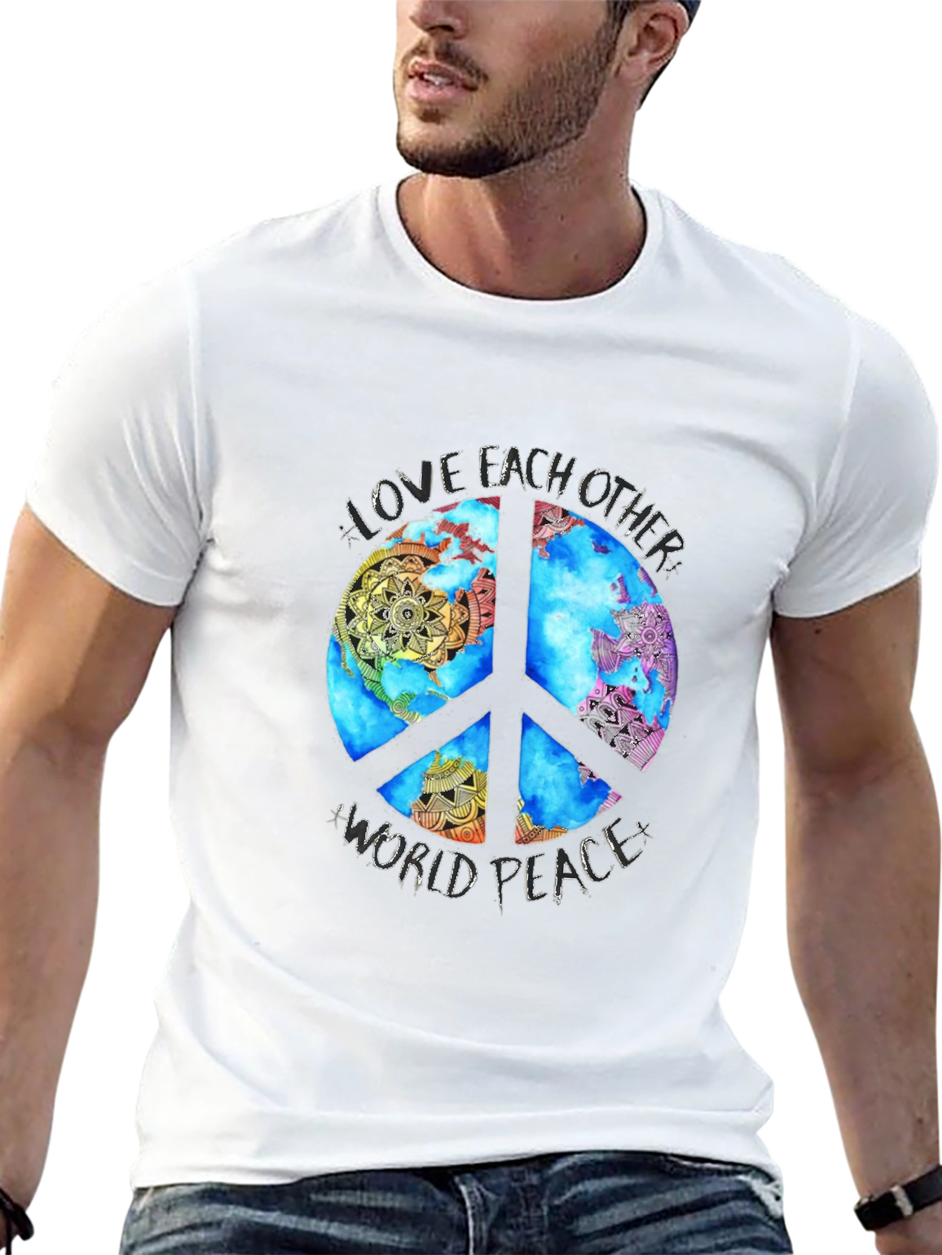 Love Each Other World Peace T-Shirt