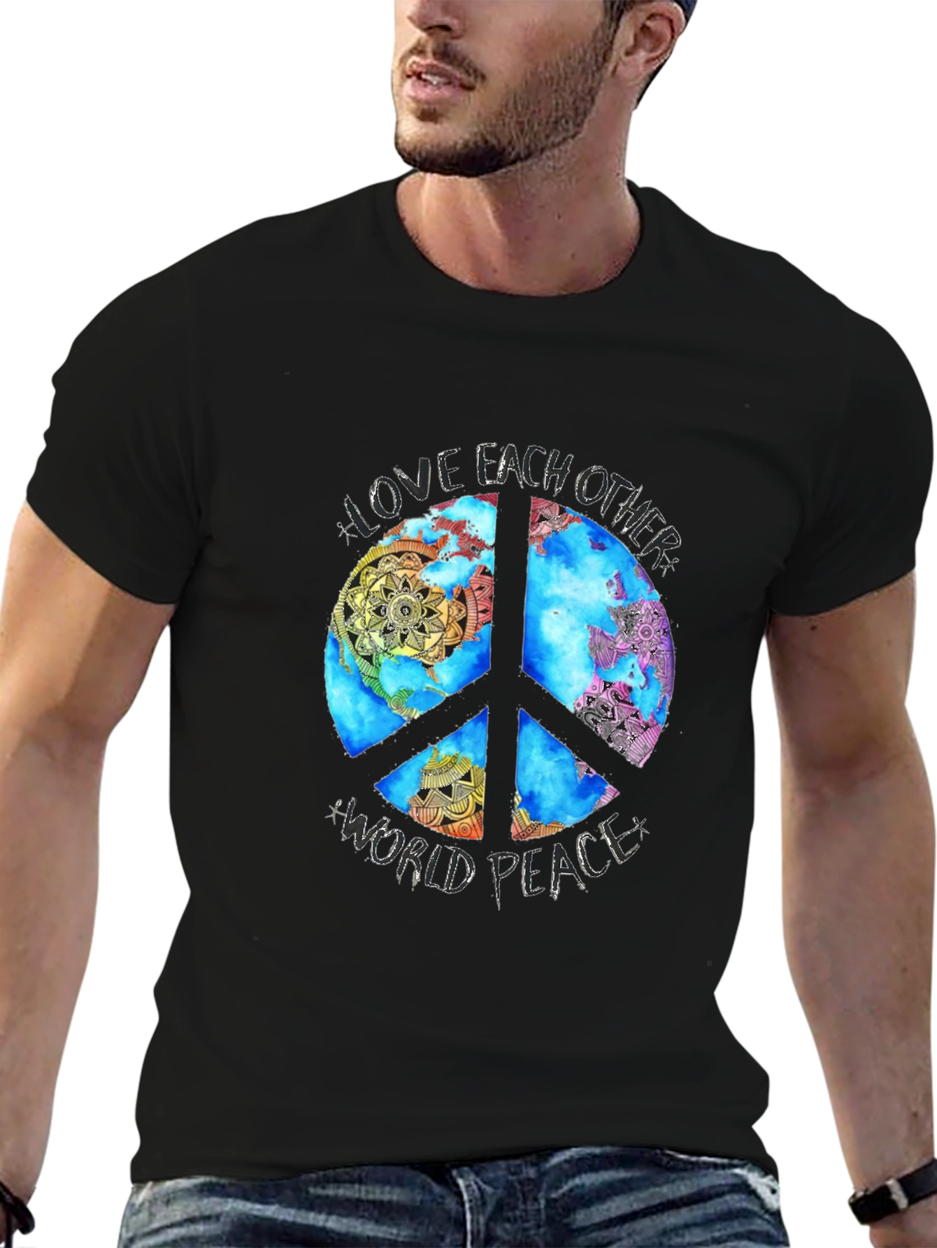 Love Each Other World Peace T-Shirt