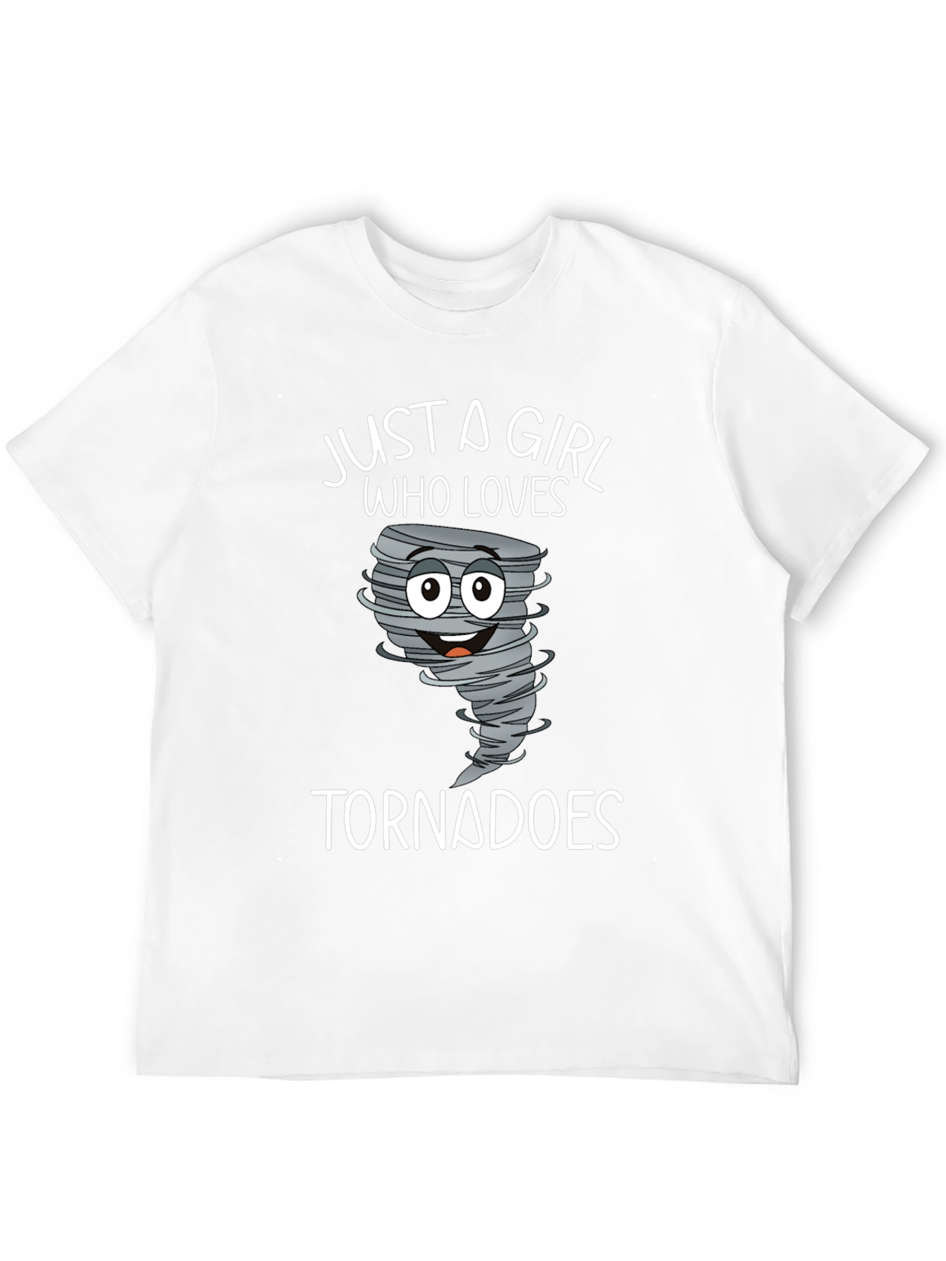 Just a Girl Who Loves Tornadoes T-Shirt