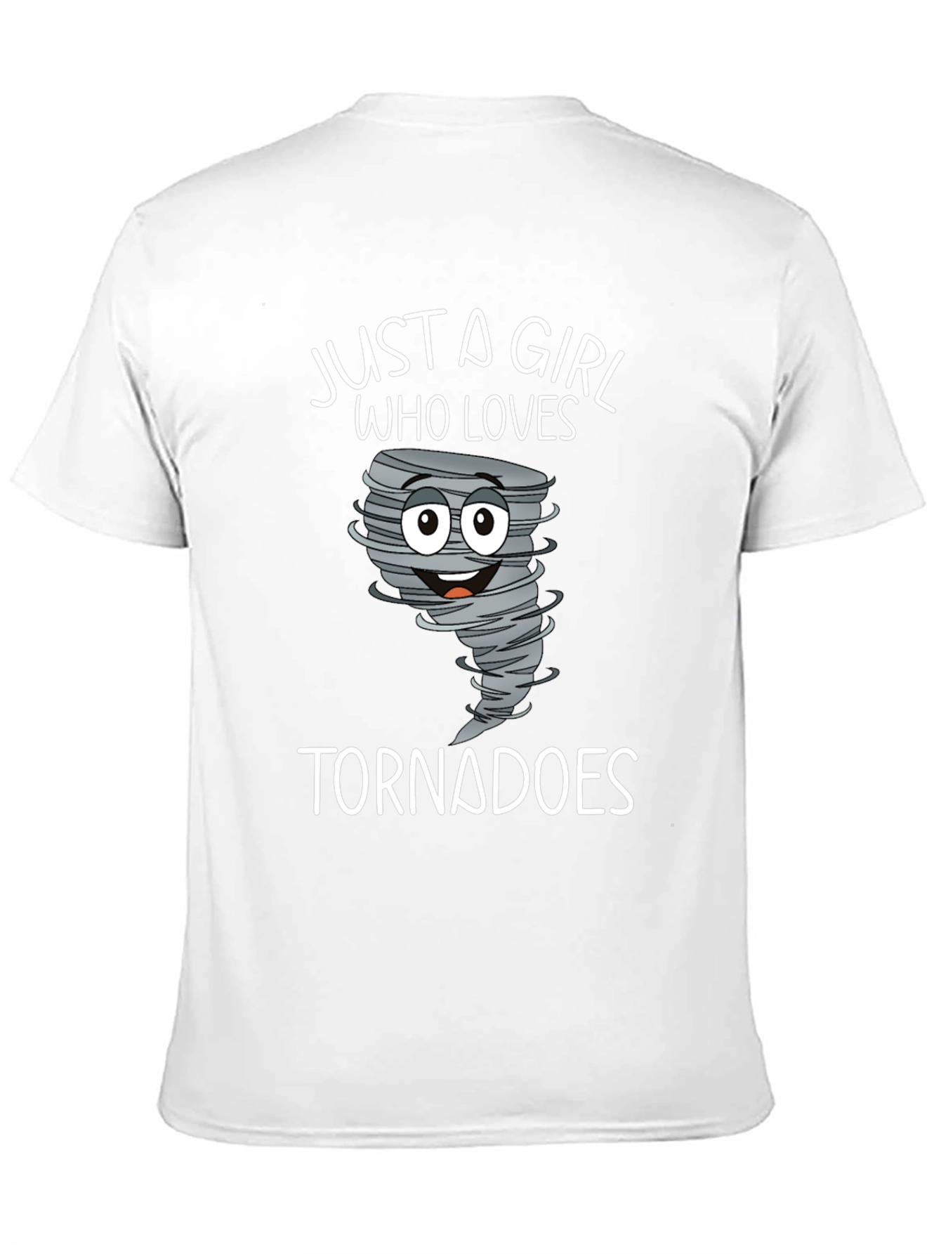 Just a Girl Who Loves Tornadoes T-Shirt