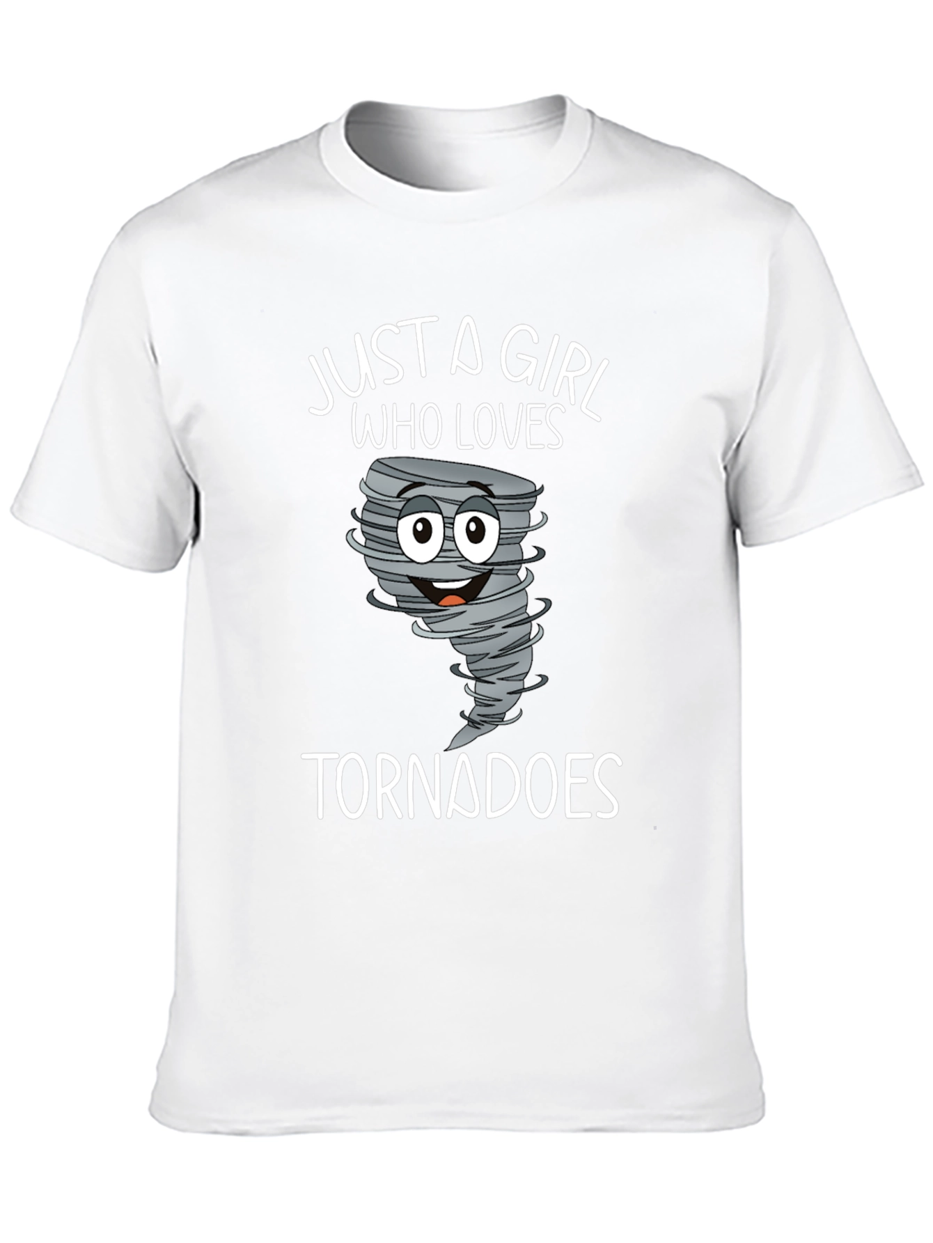 Just a Girl Who Loves Tornadoes T-Shirt