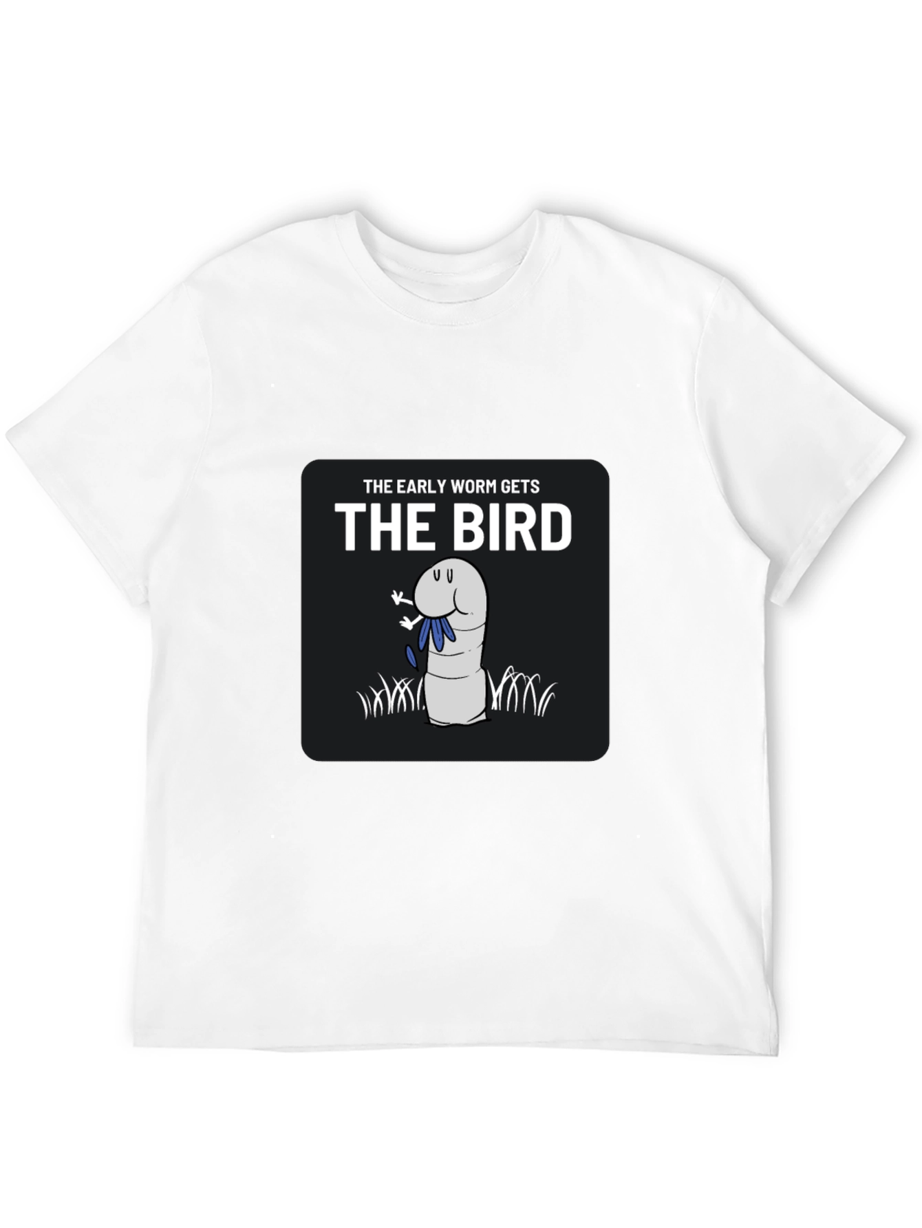 The Early Worm Gets The Bird Graphic T-Shirt