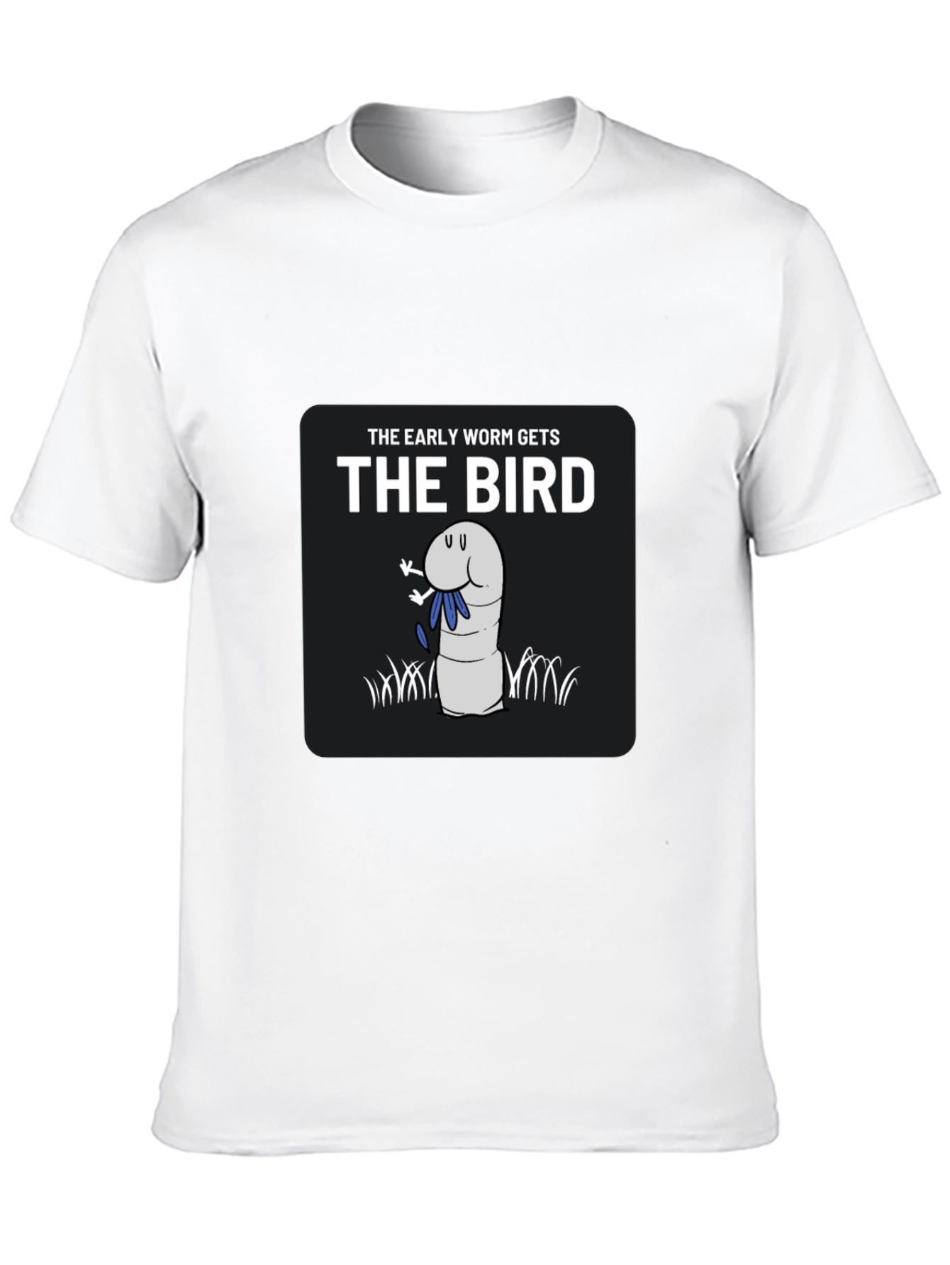 The Early Worm Gets The Bird Graphic T-Shirt