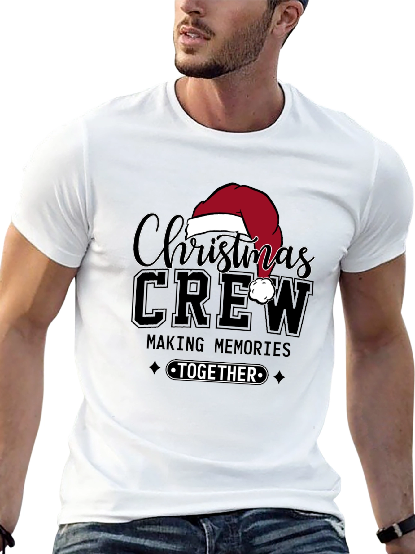 Christmas Crew Tee - Making Memories Together