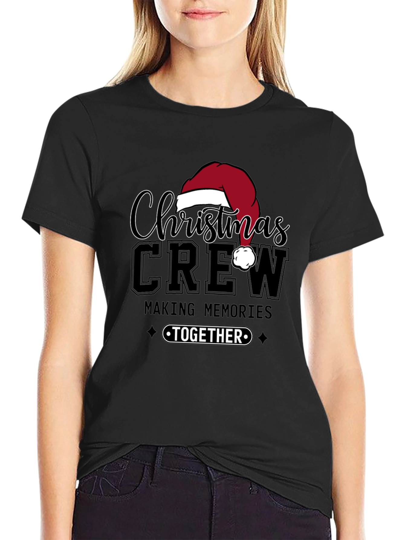 Christmas Crew Tee - Making Memories Together