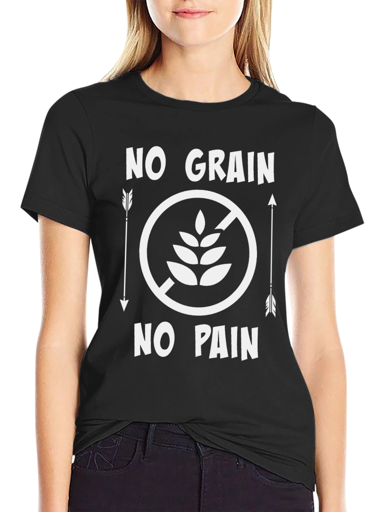 No Grain No Pain T-Shirt - Gluten Free