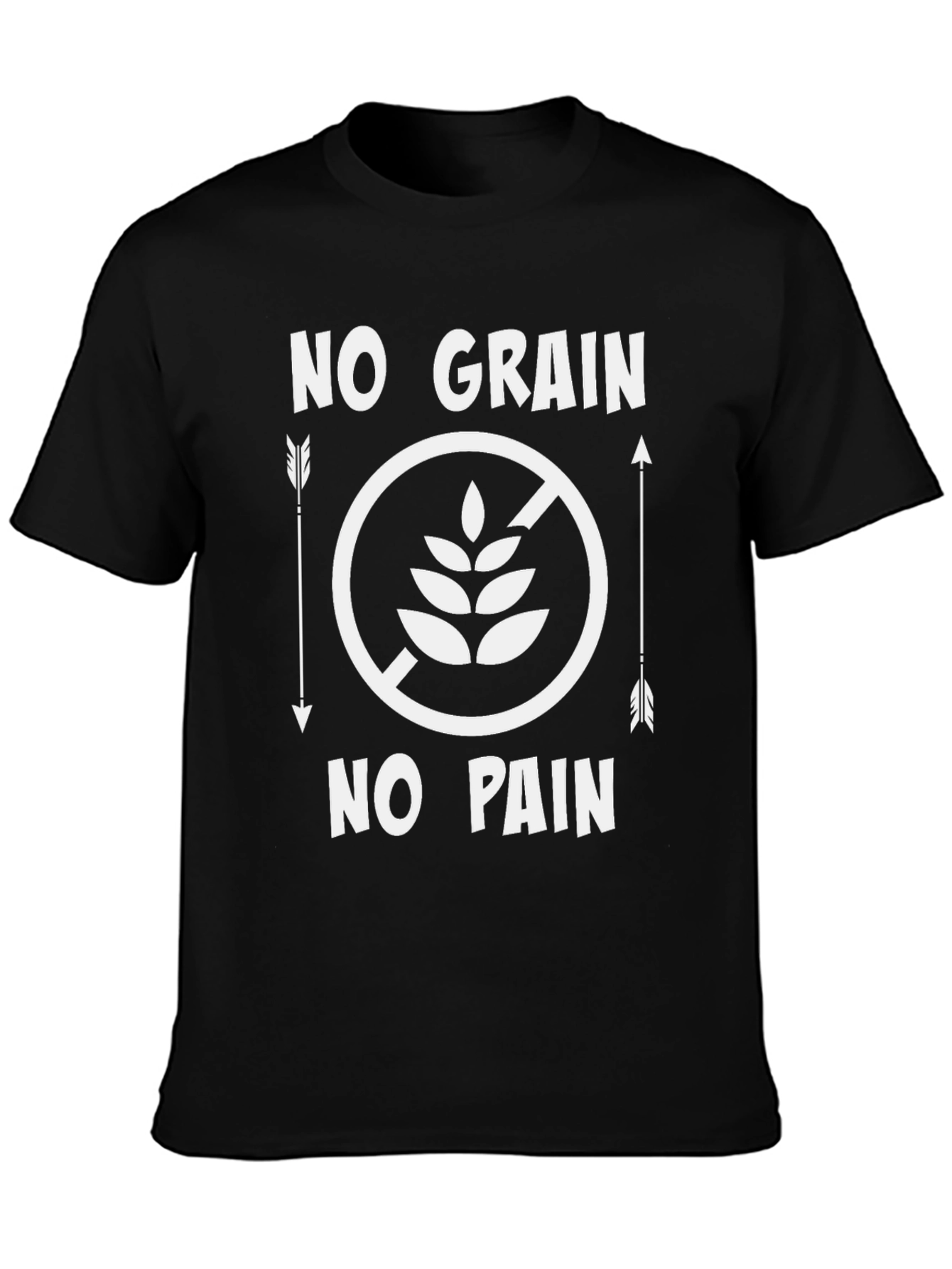 No Grain No Pain T-Shirt - Gluten Free