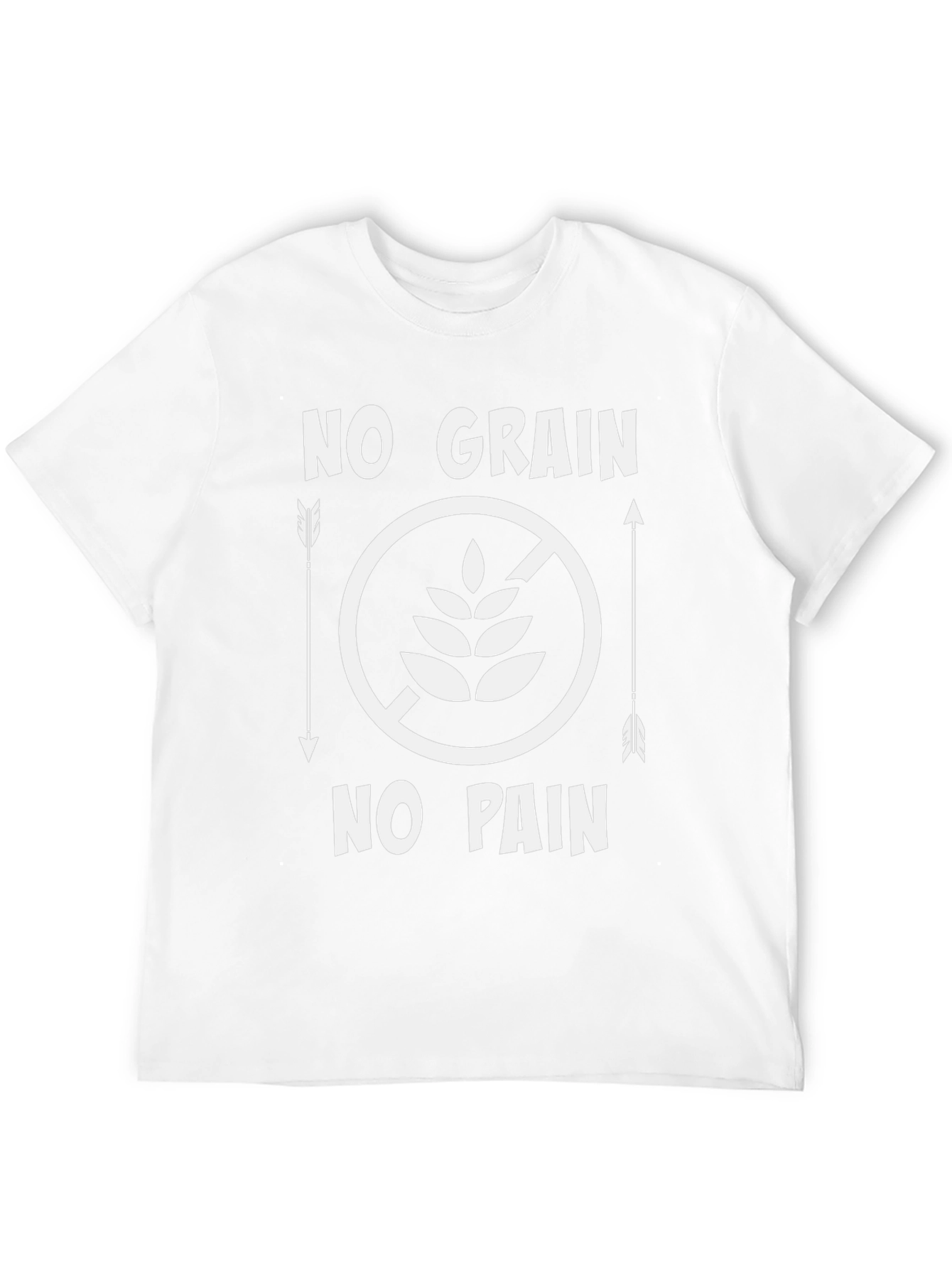 No Grain No Pain T-Shirt - Gluten Free
