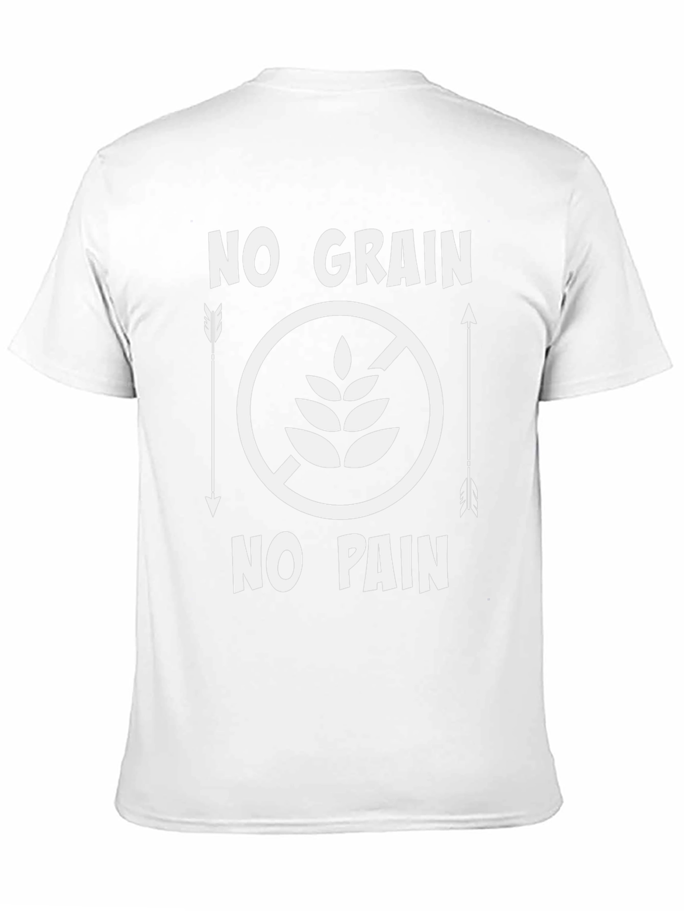 No Grain No Pain T-Shirt - Gluten Free
