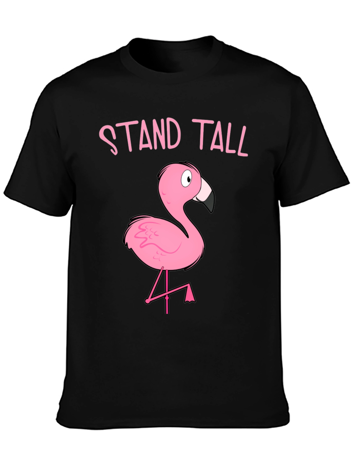Stand Tall Flamingo Graphic Tee