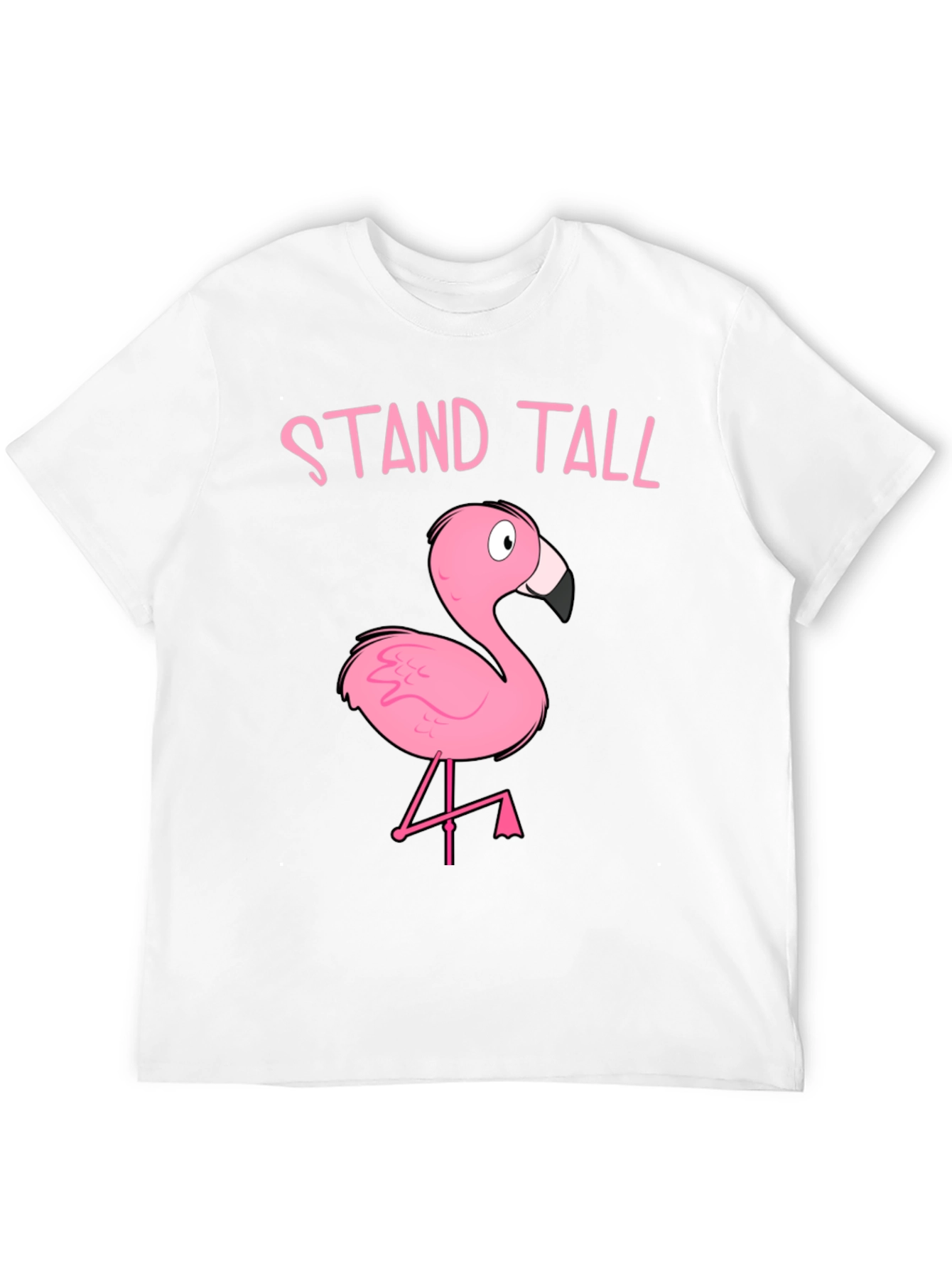 Stand Tall Flamingo Graphic Tee