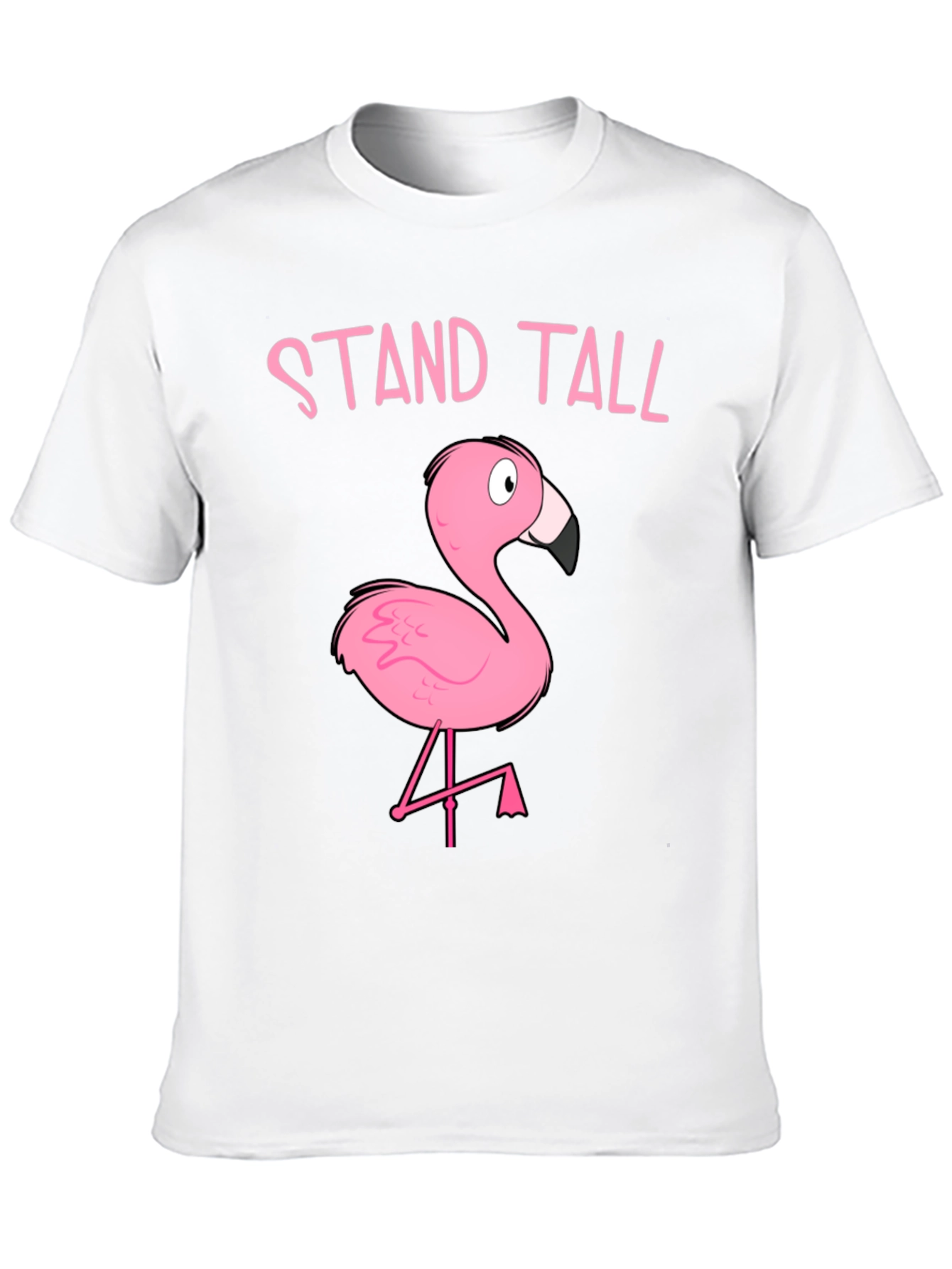 Stand Tall Flamingo Graphic Tee