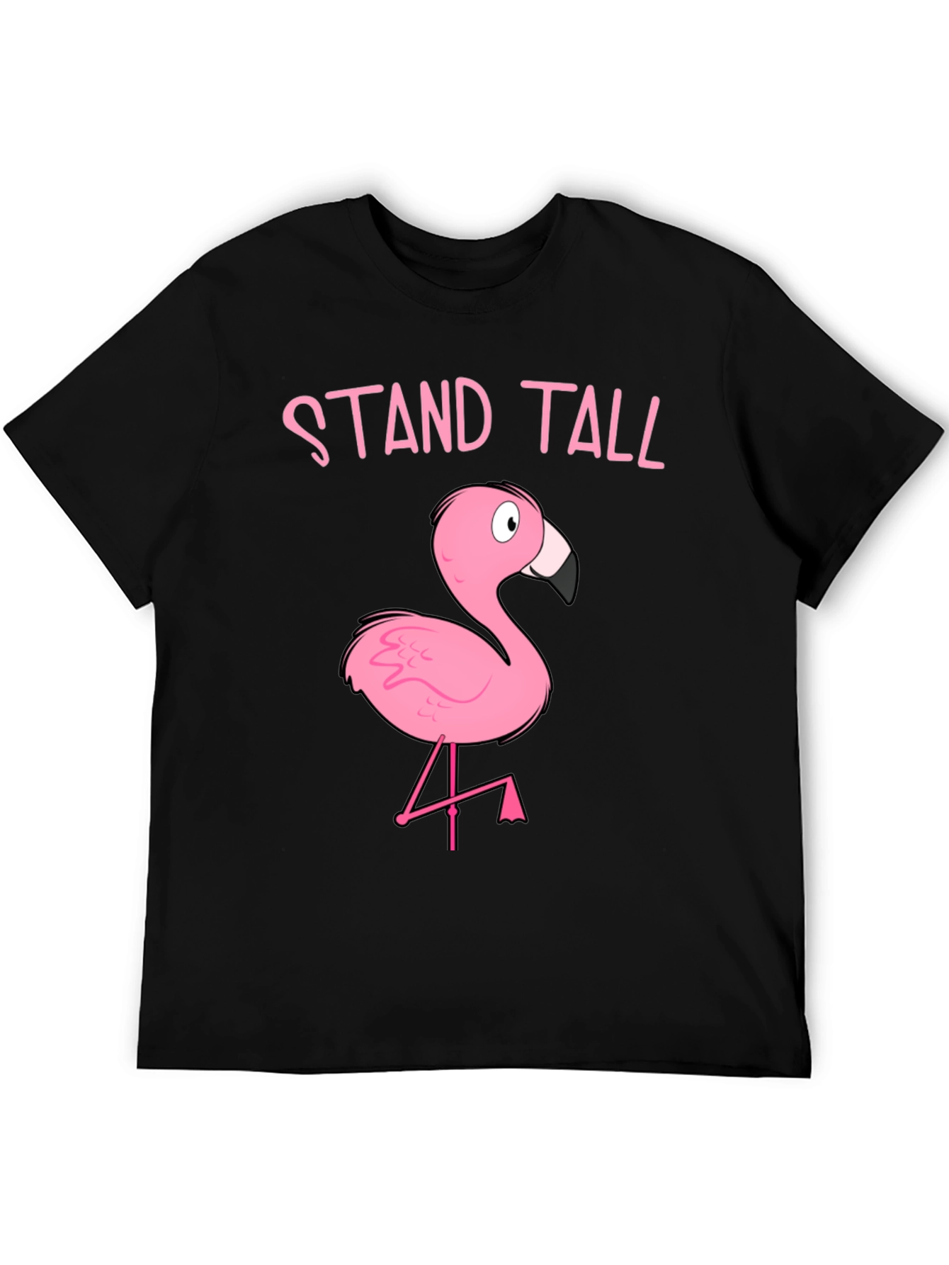Stand Tall Flamingo Graphic Tee