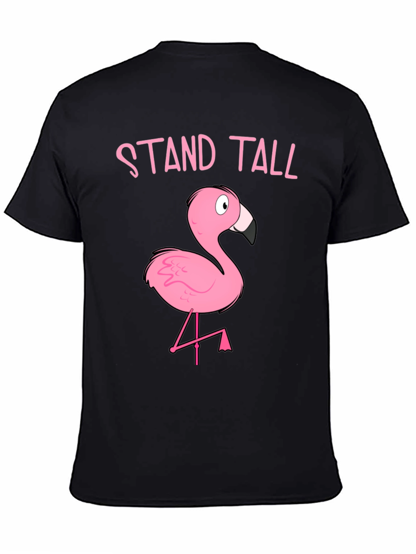 Stand Tall Flamingo Graphic Tee