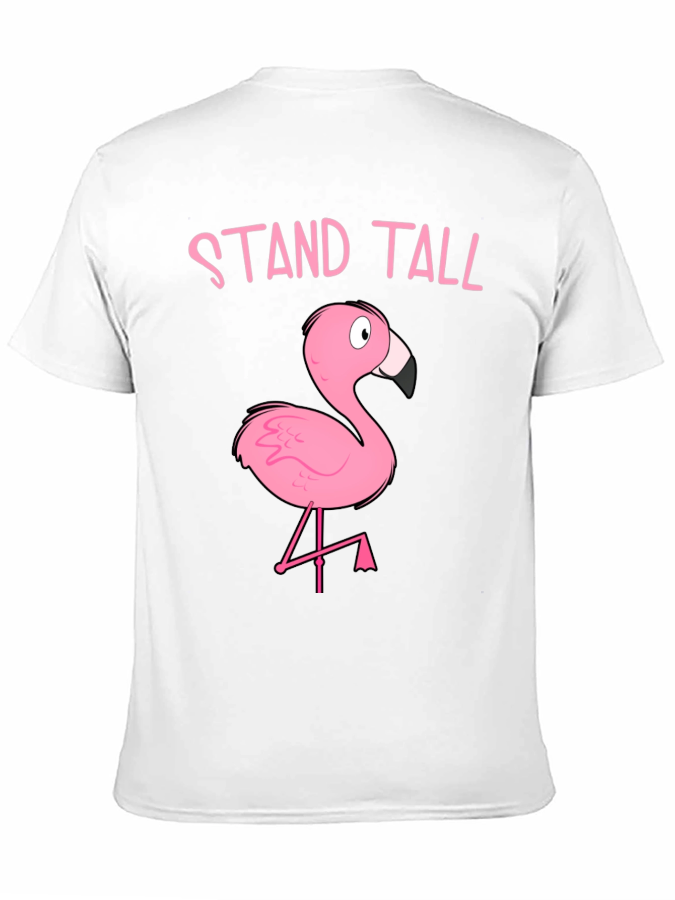 Stand Tall Flamingo Graphic Tee
