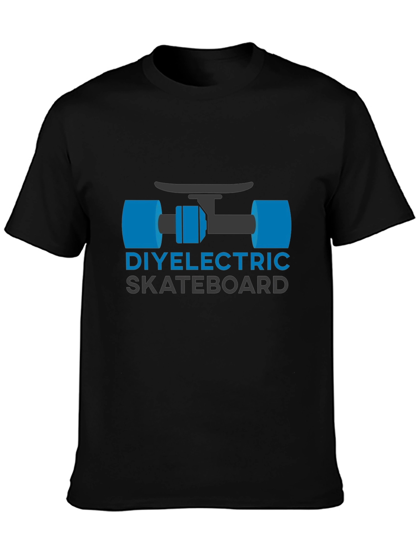 DIY Electric Skateboard T-Shirt - Cool Graphic Tee