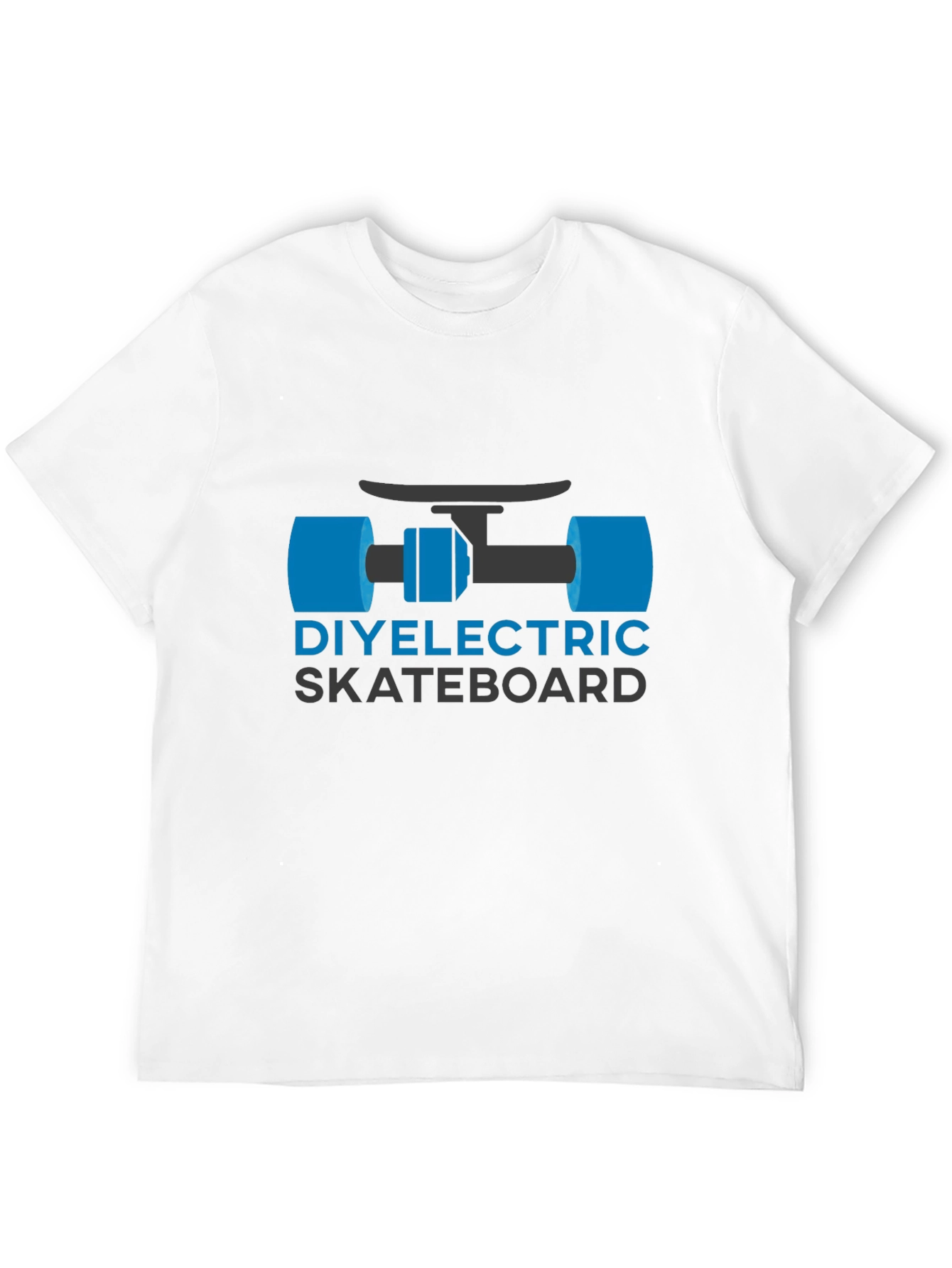 DIY Electric Skateboard T-Shirt - Cool Graphic Tee