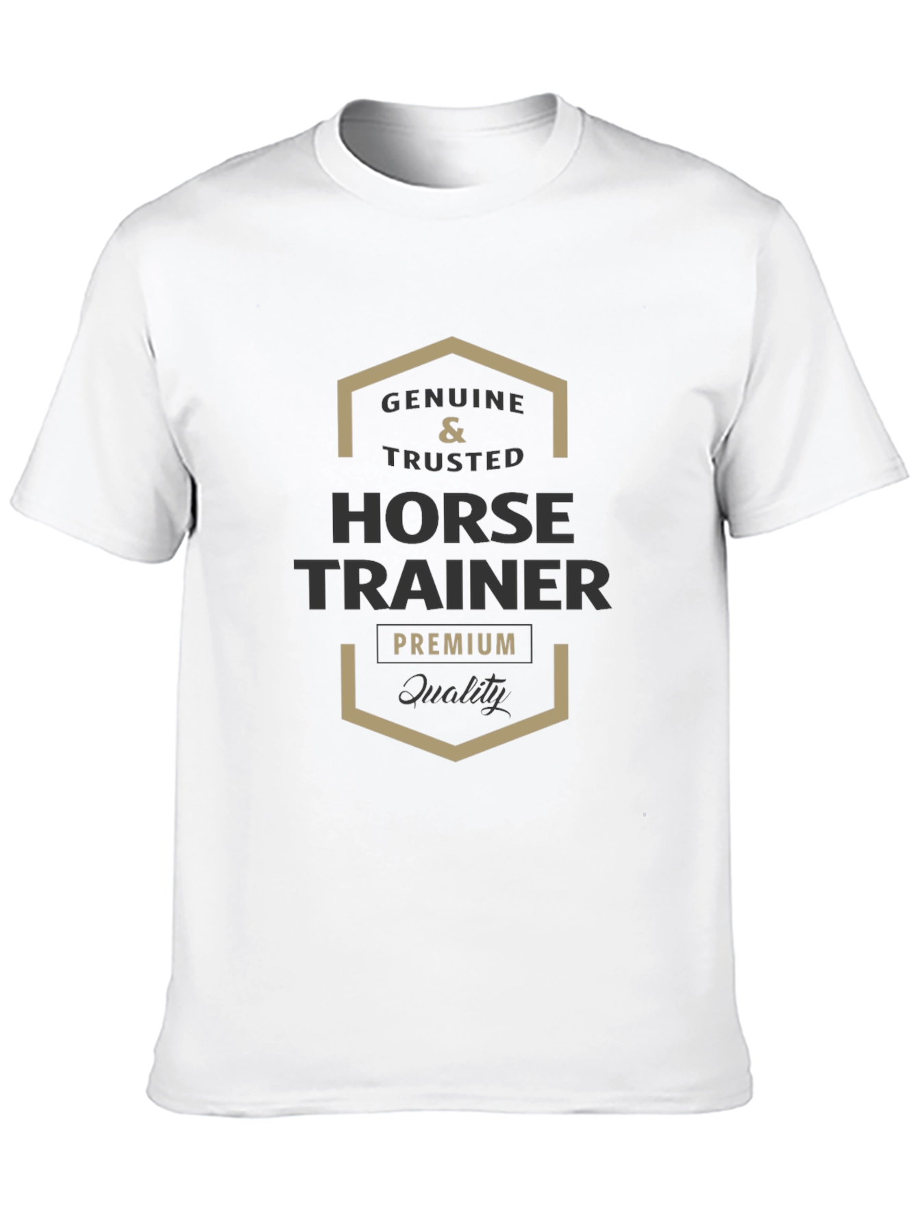 Genuine Horse Trainer Premium Quality T-Shirt