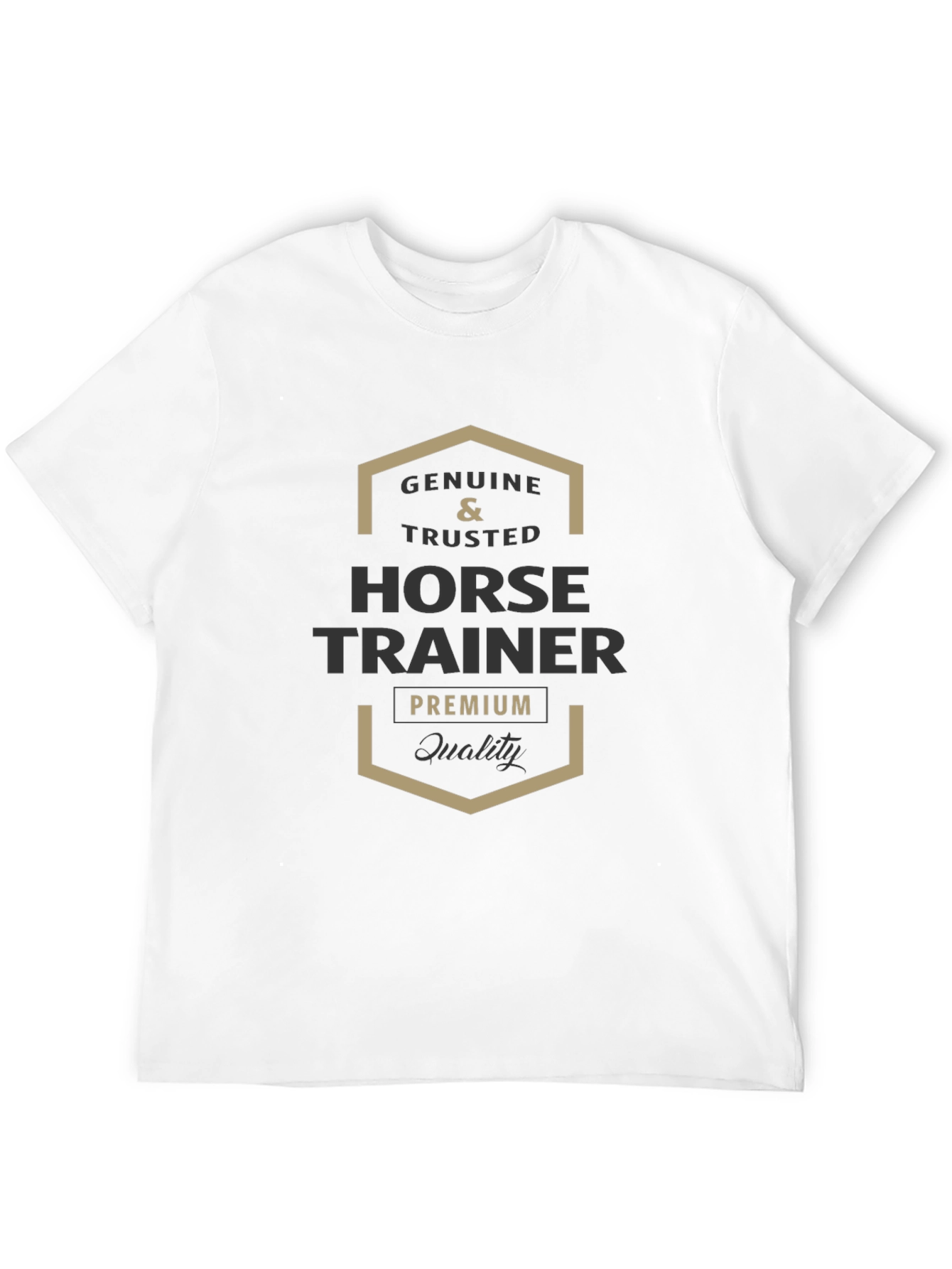 Genuine Horse Trainer Premium Quality T-Shirt