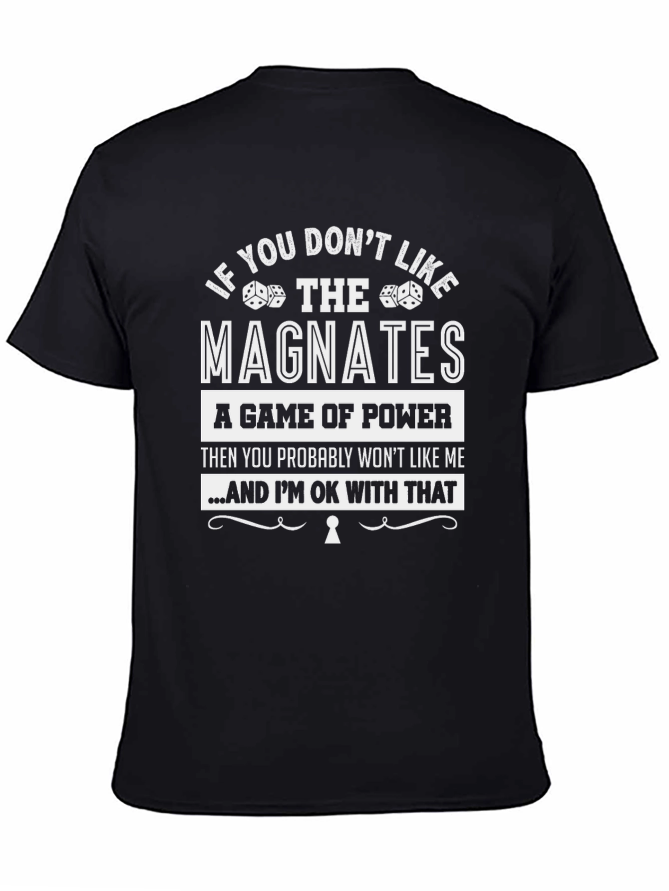 The Magnates T-Shirt - A Game of Power