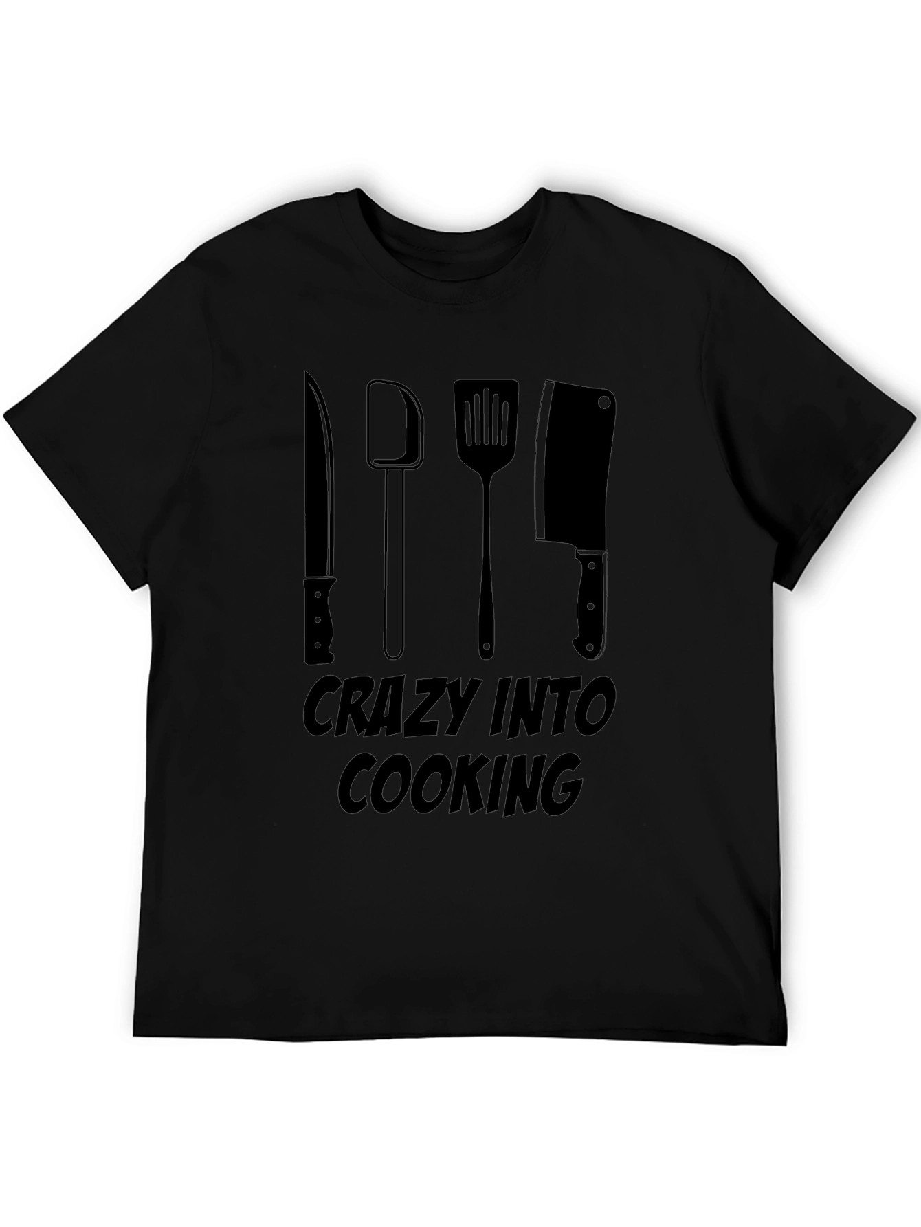 Crazy Into Cooking T-Shirt - Chef Edition