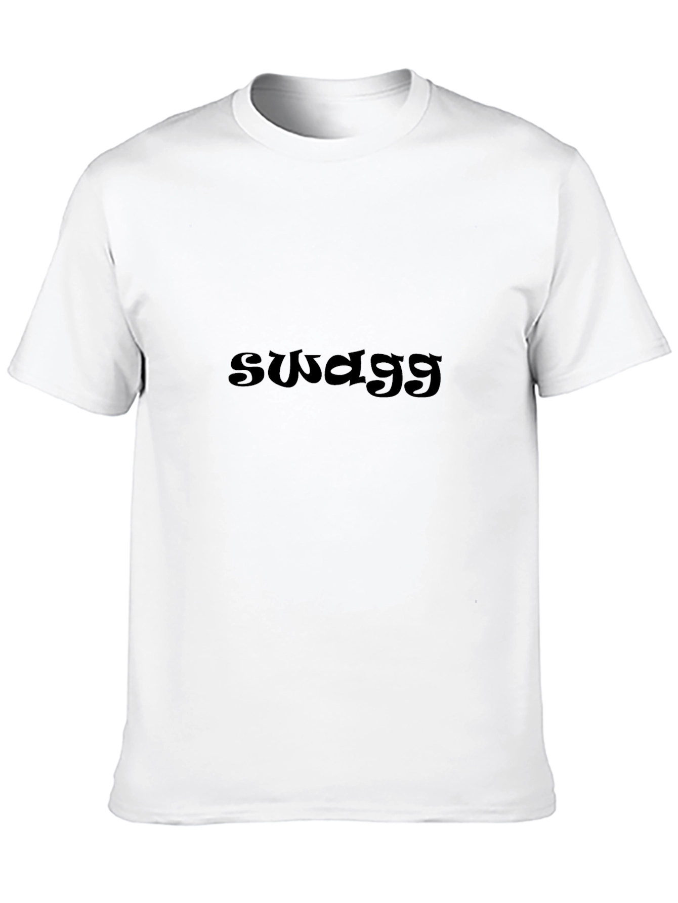 Swagg Black T-Shirt - Cool & Casual Style