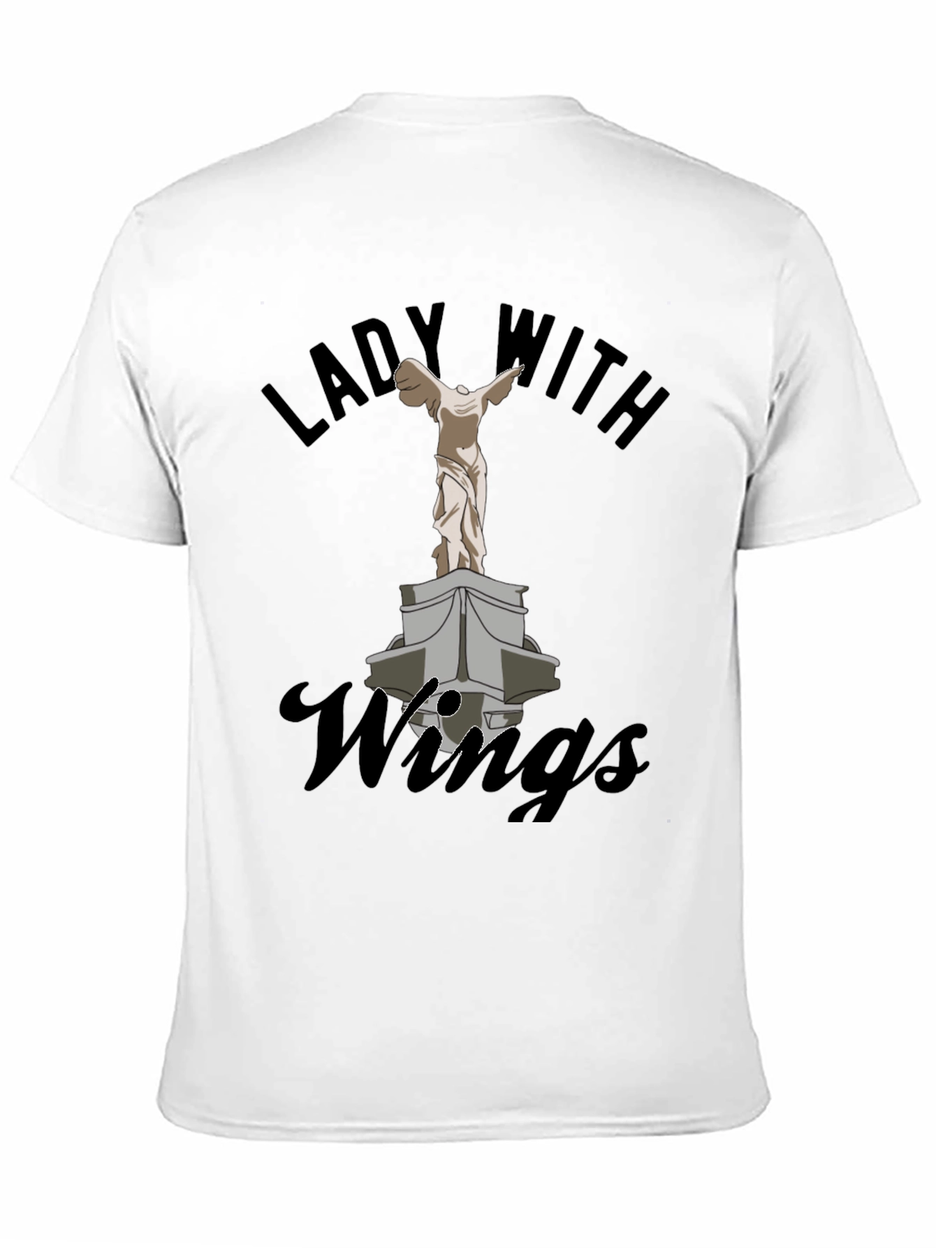 Lady with Wings Graphic Tee