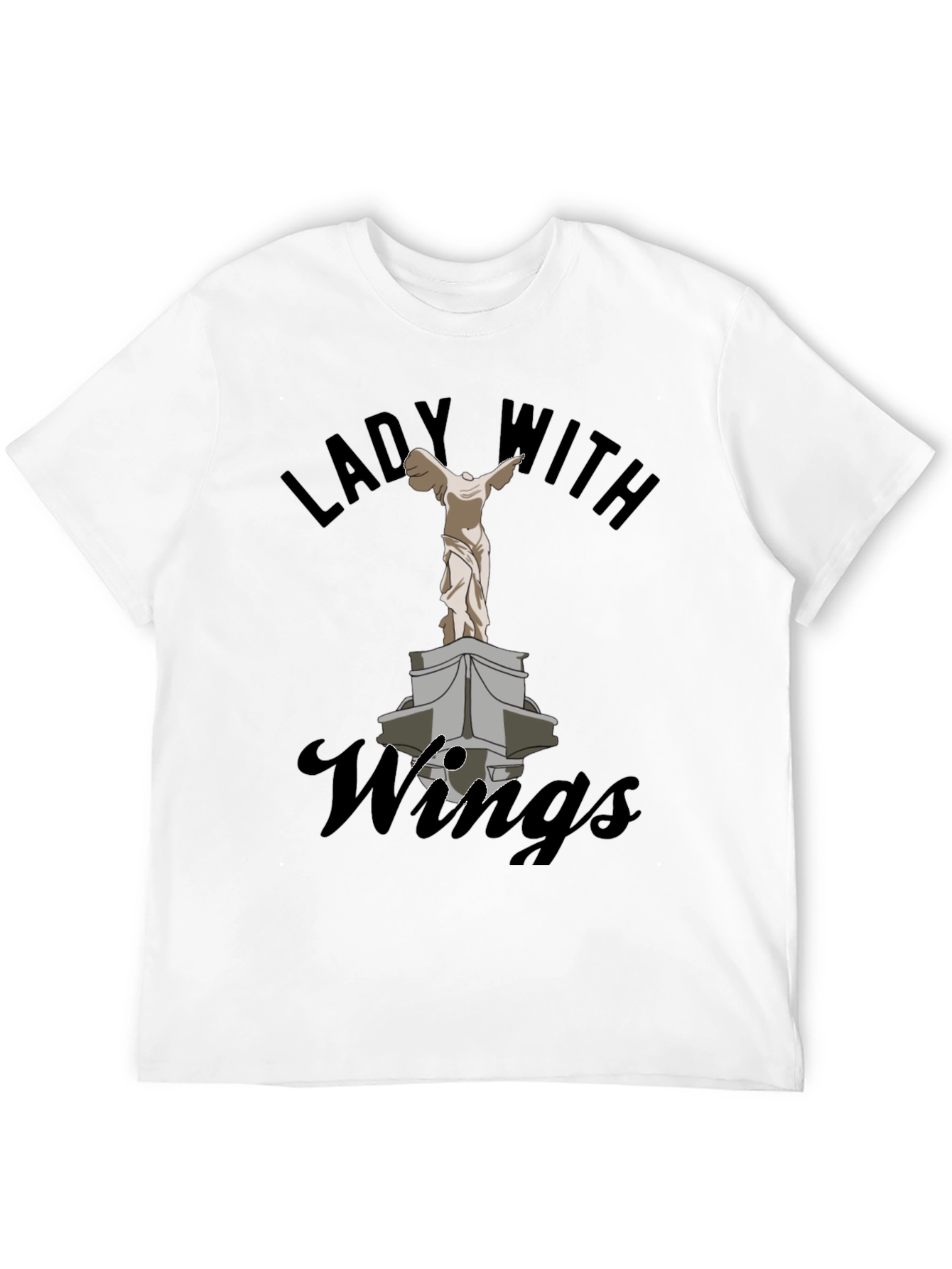 Lady with Wings Graphic Tee