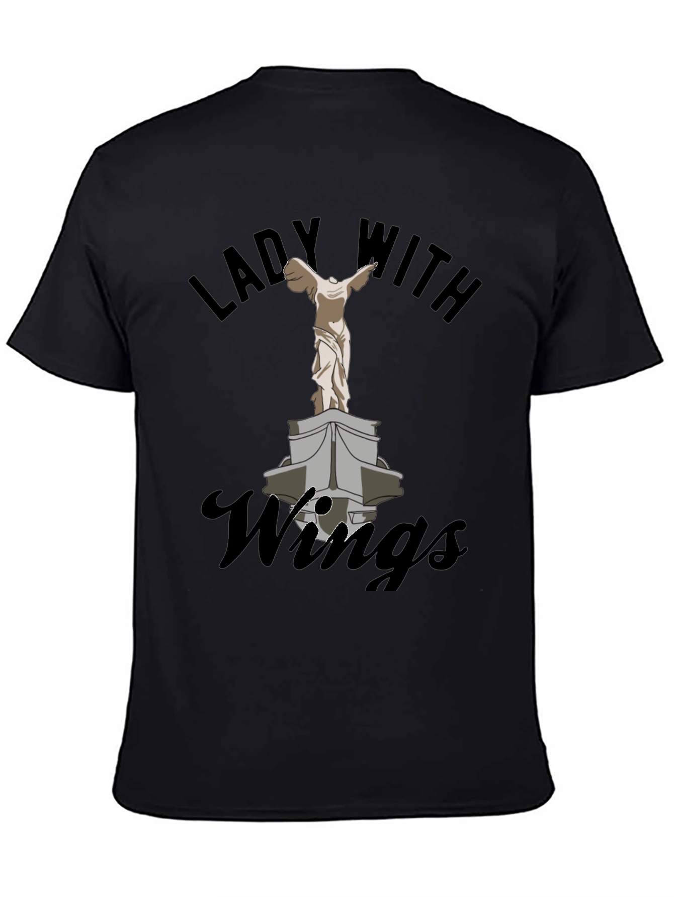 Lady with Wings Graphic Tee
