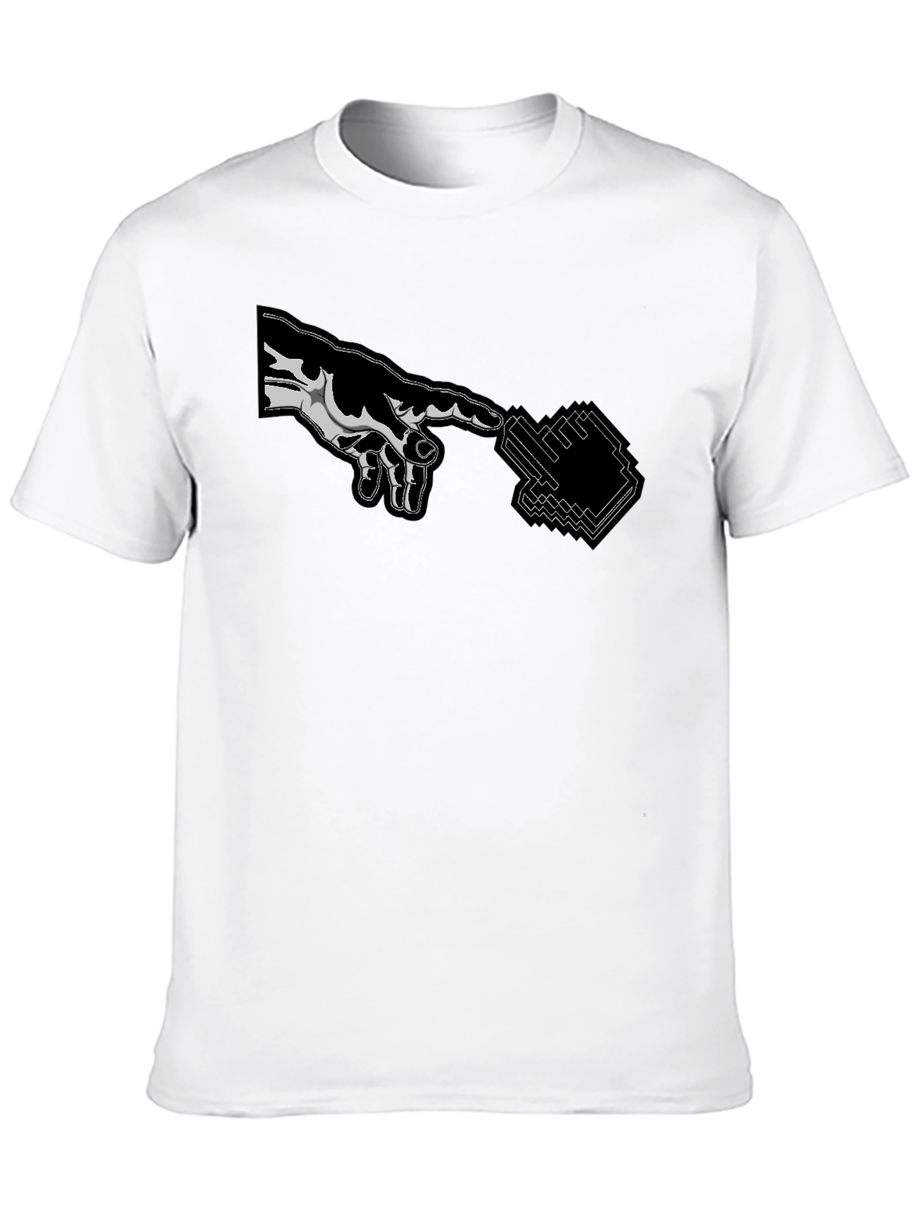 Creation of Adam Parody T-Shirt