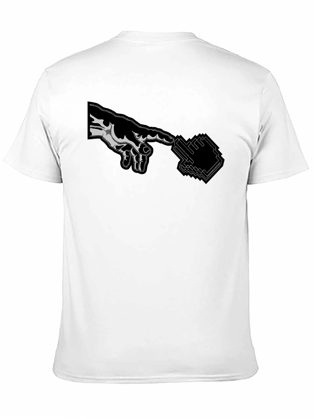 Creation of Adam Parody T-Shirt