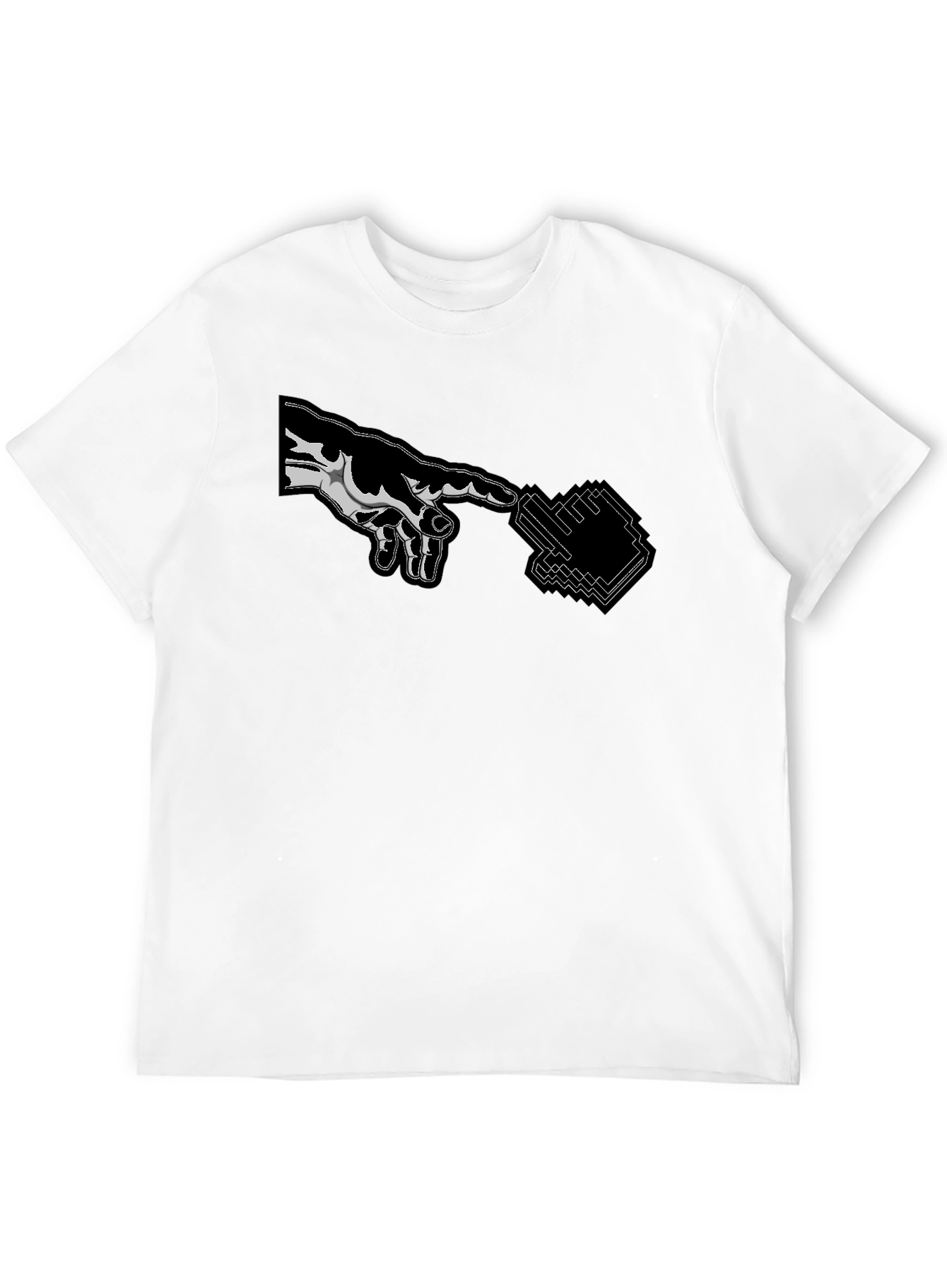 Creation of Adam Parody T-Shirt