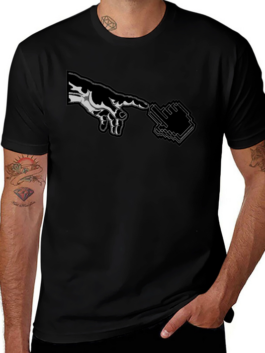 Creation of Adam Parody T-Shirt