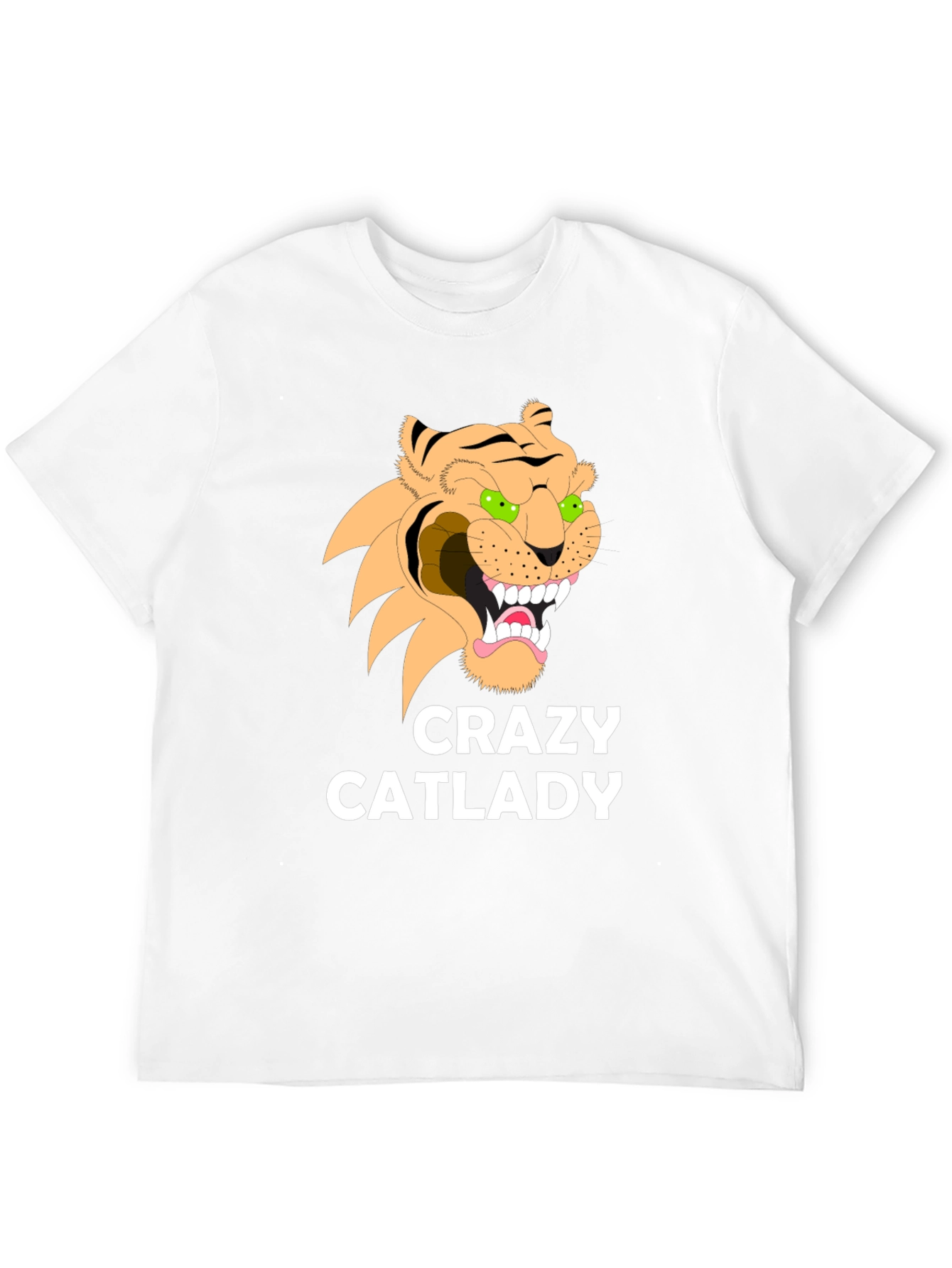 Crazy Cat Lady Graphic Tee - Unisex Black T-Shirt