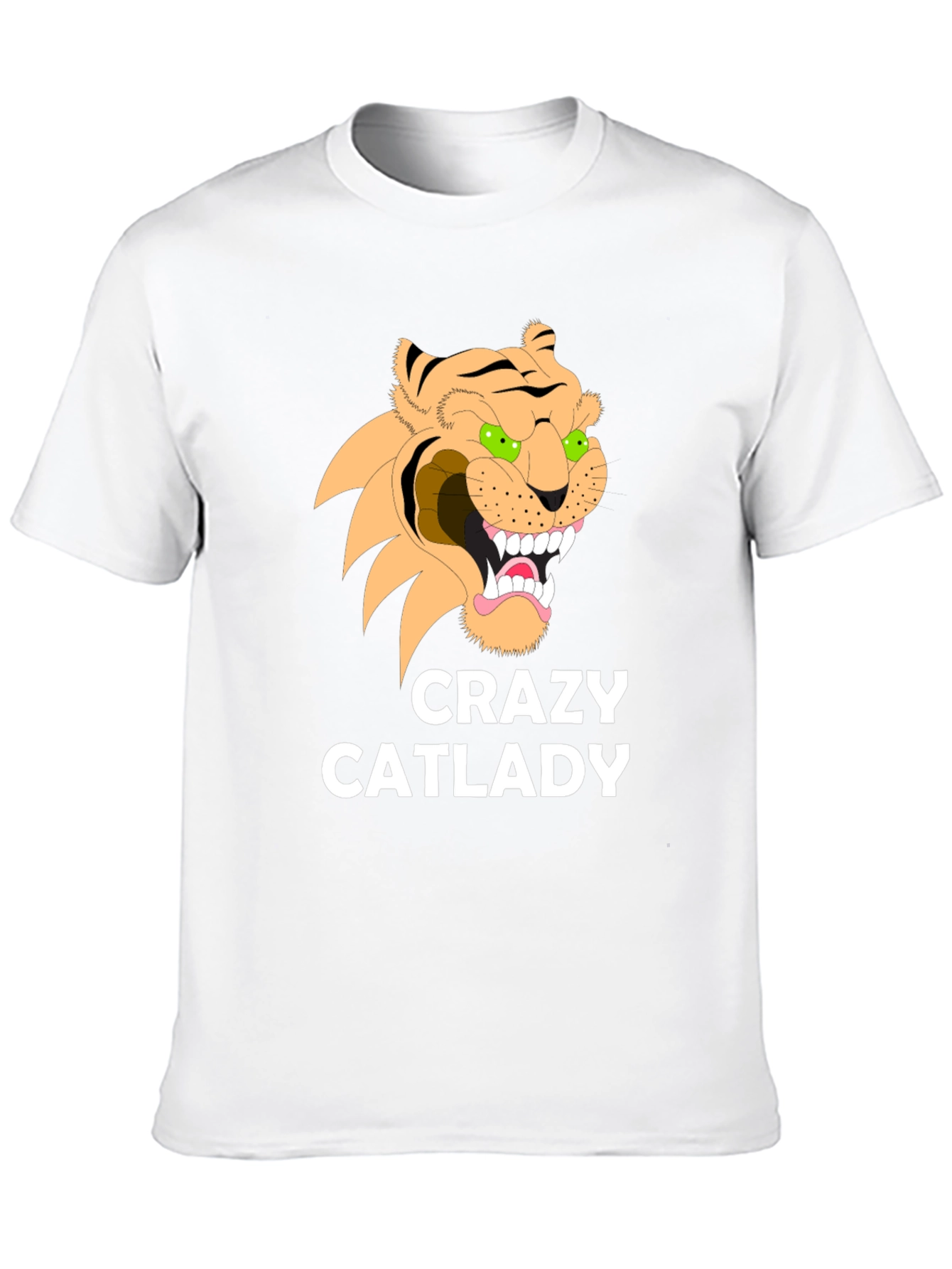 Crazy Cat Lady Graphic Tee - Unisex Black T-Shirt