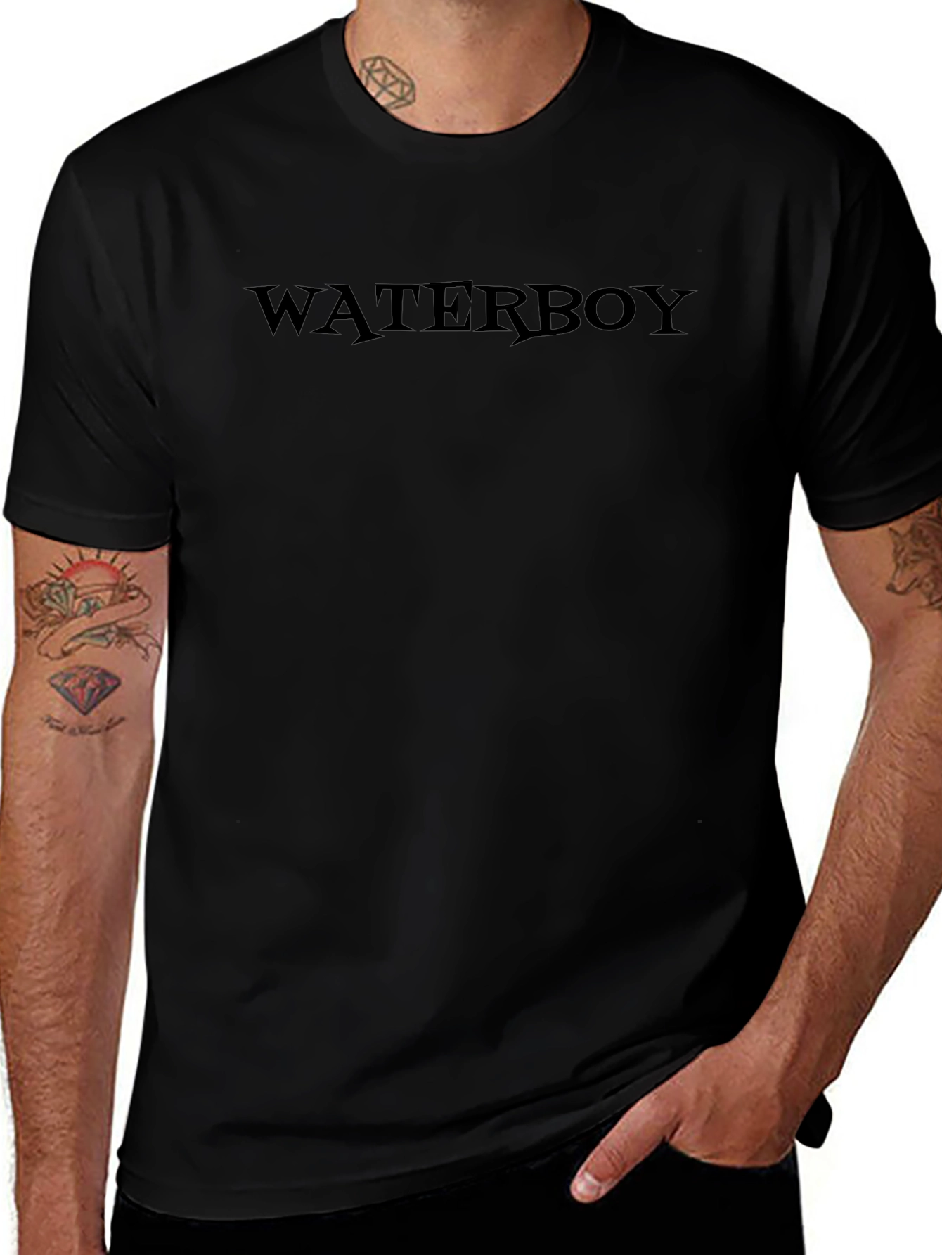 Waterboy Graphic Tee - Classic Black T-Shirt