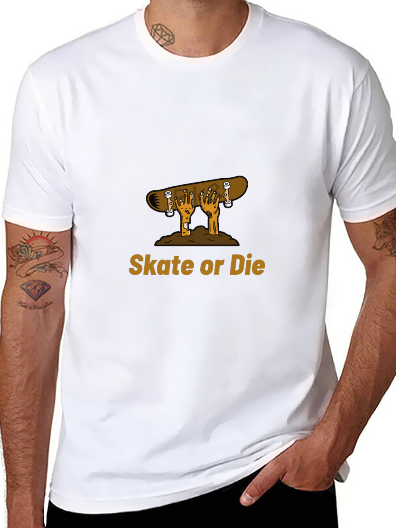 Skate or Die Graphic Tee - Black T-Shirt
