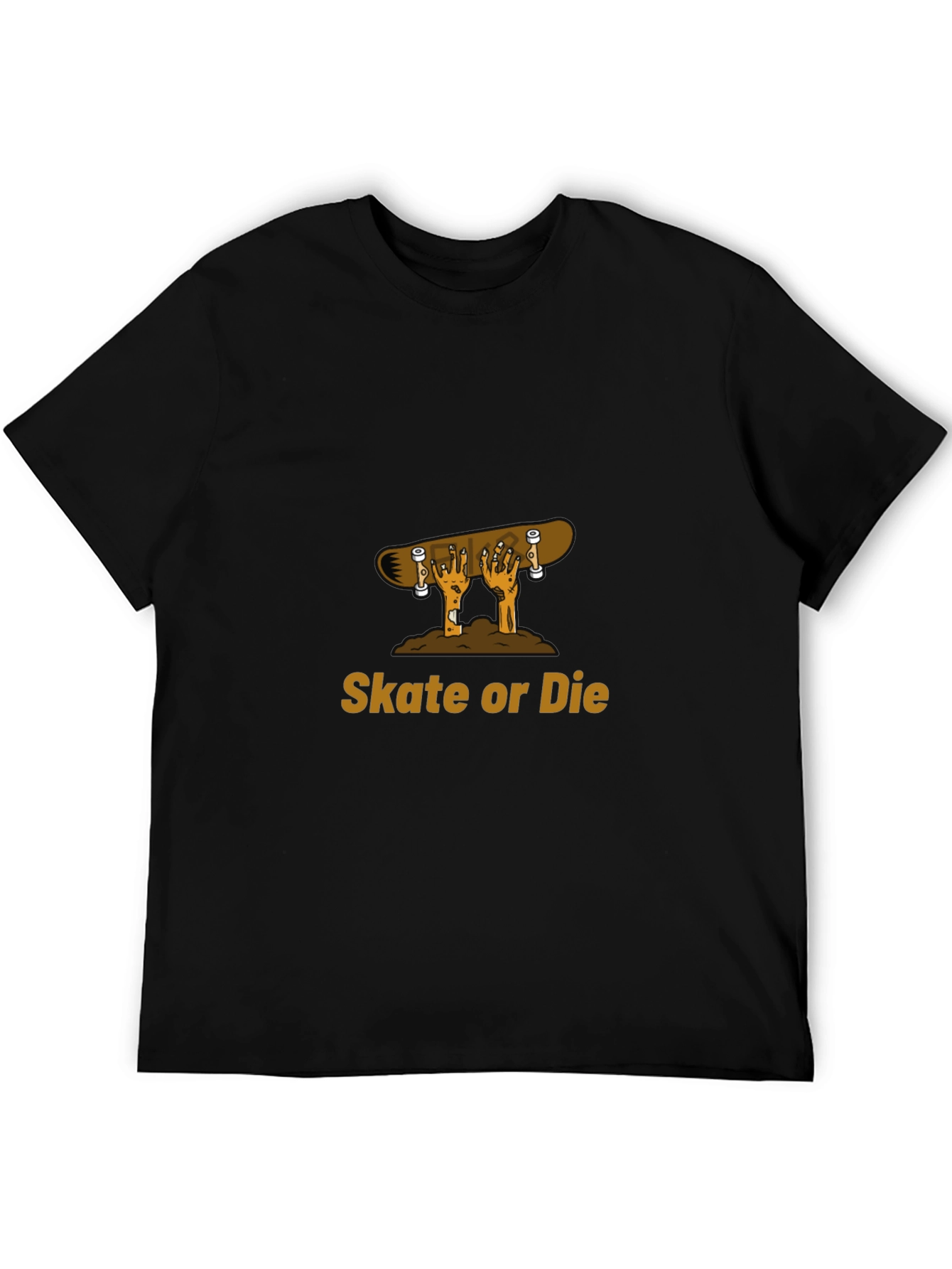 Skate or Die Graphic Tee - Black T-Shirt