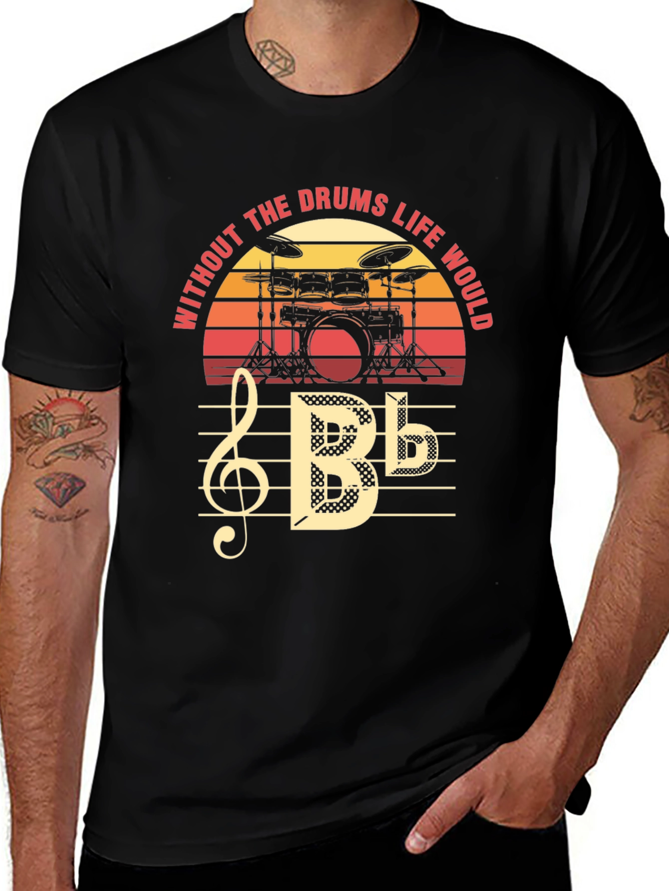 Drums & Music T-Shirt