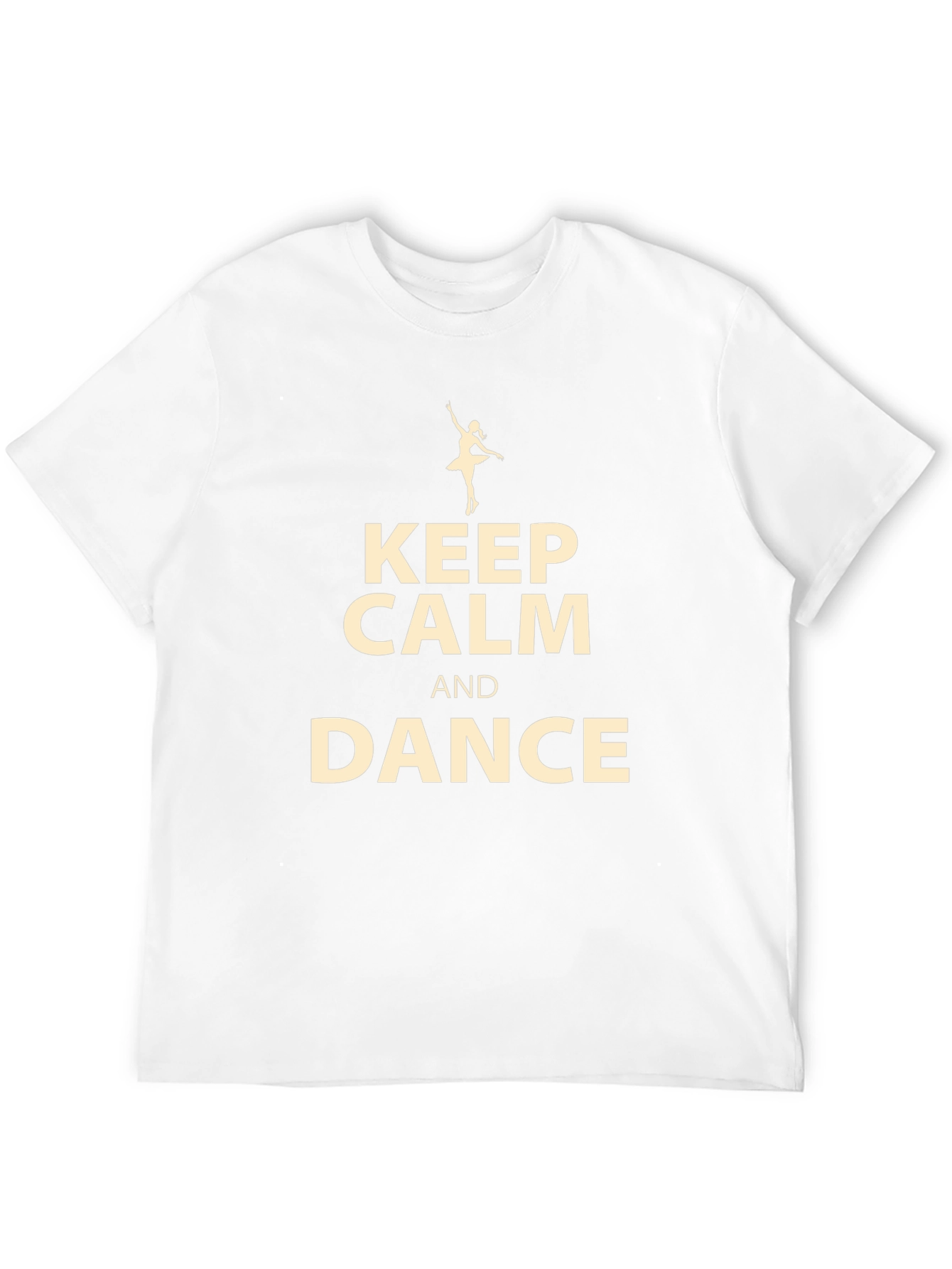 Keep Calm and Dance Black T-Shirt