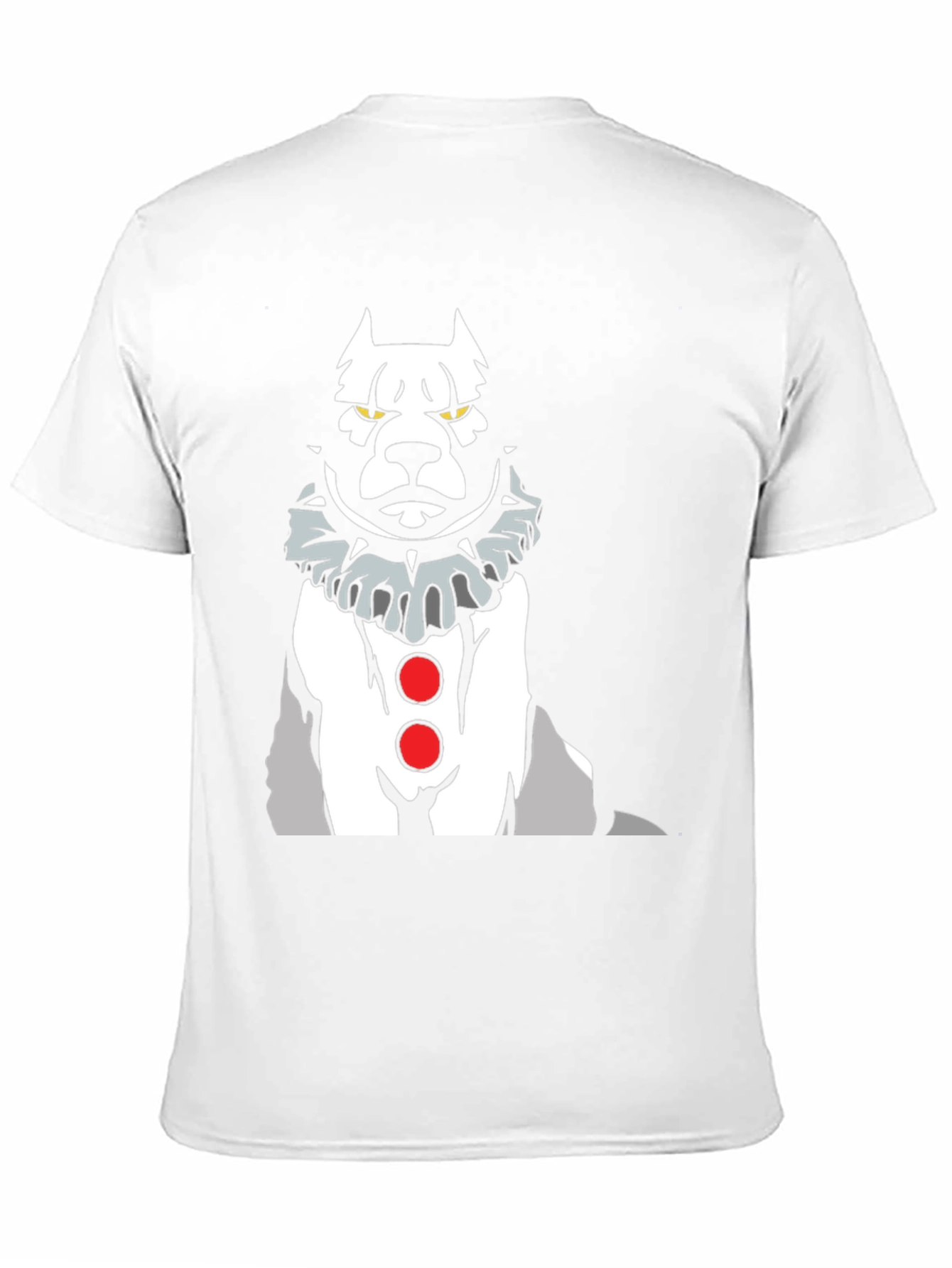 Clown Dog Graphic Tee - Mens Black T-Shirt