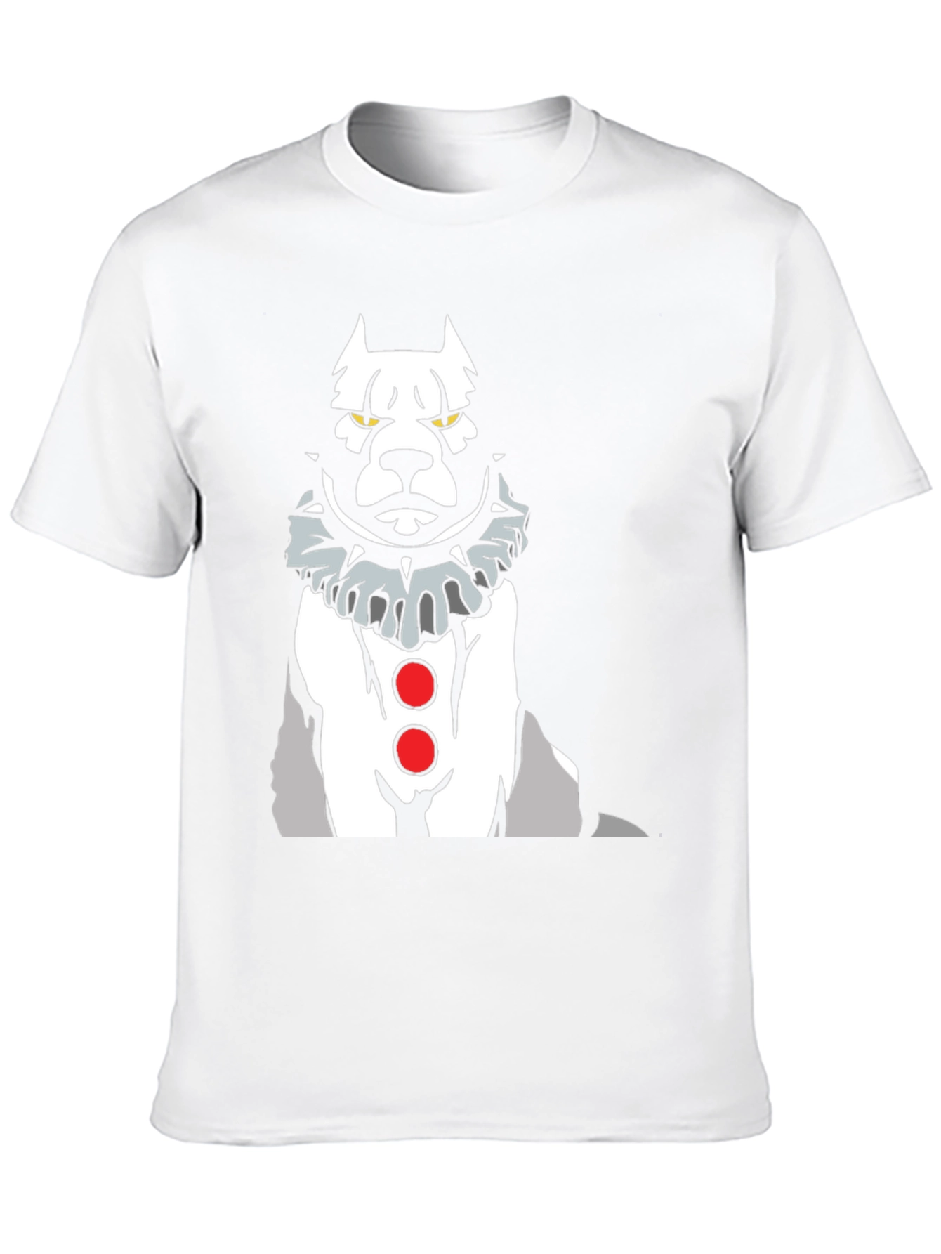 Clown Dog Graphic Tee - Mens Black T-Shirt