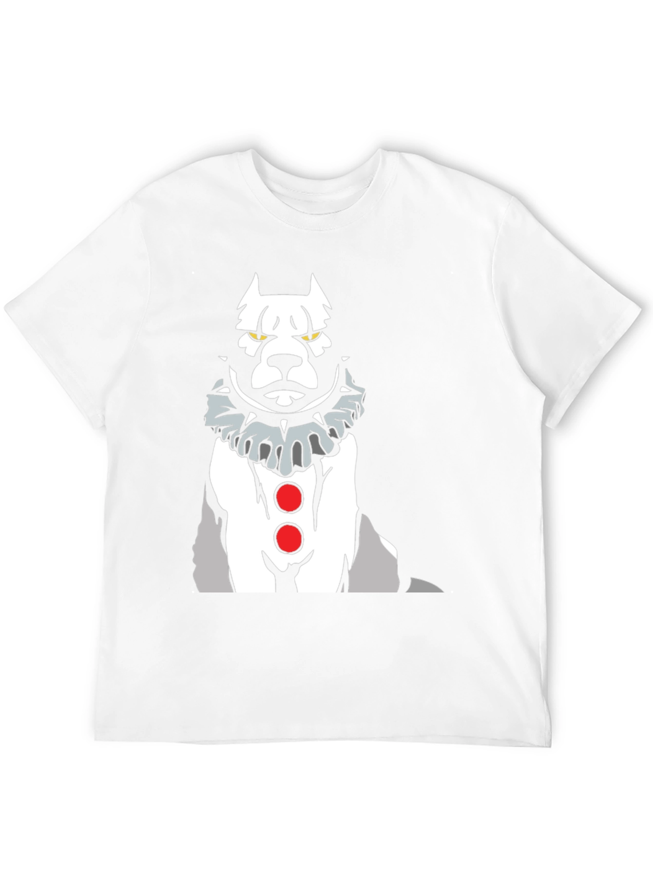 Clown Dog Graphic Tee - Mens Black T-Shirt