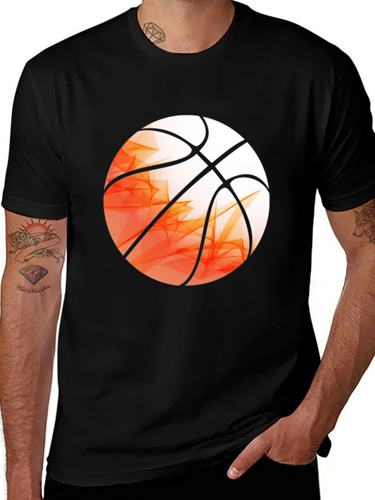Basketball Graphic Print T-Shirt